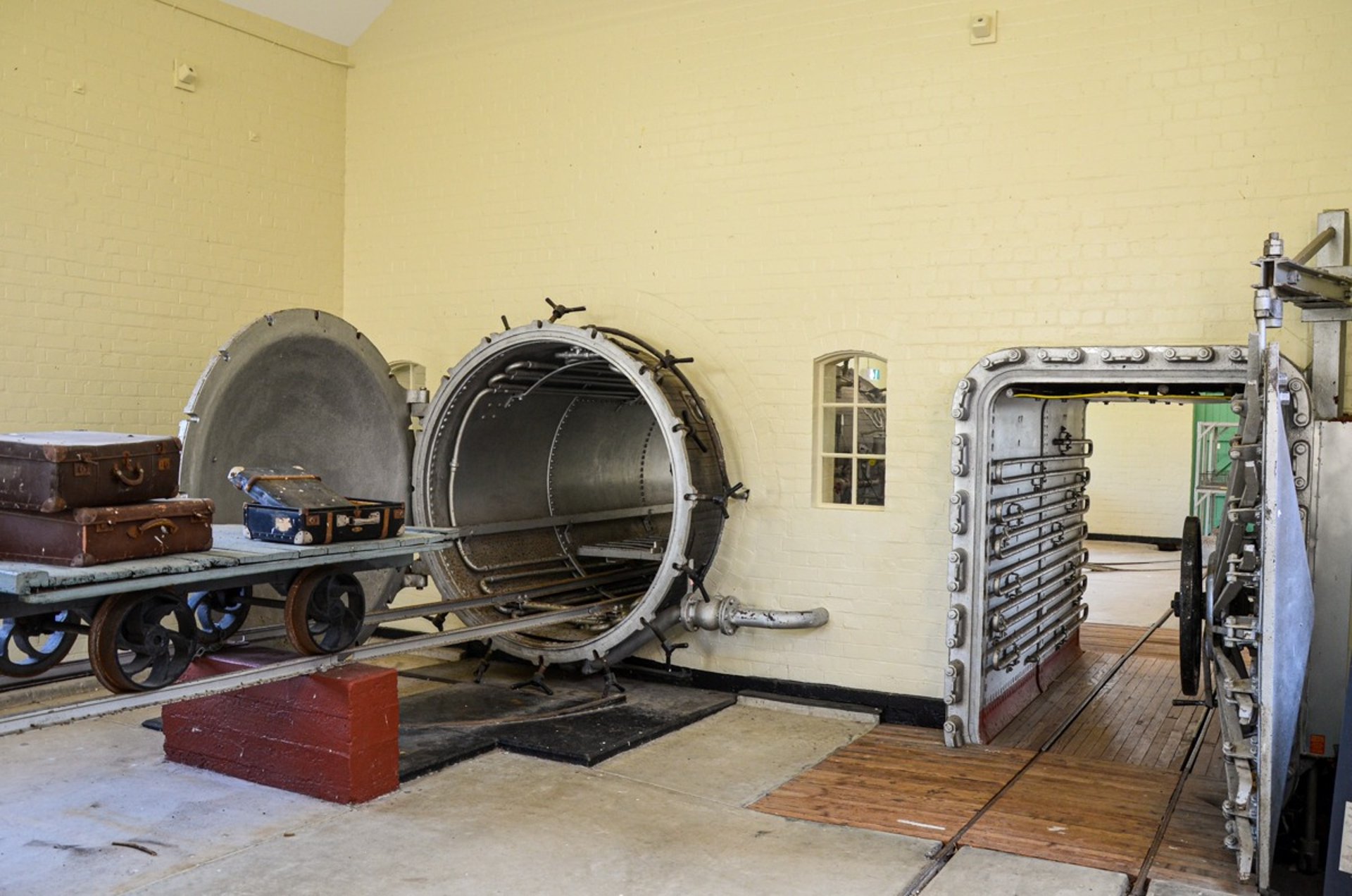 The baggage decontamination unit of the Quarantine Station, Point Nepean National Park