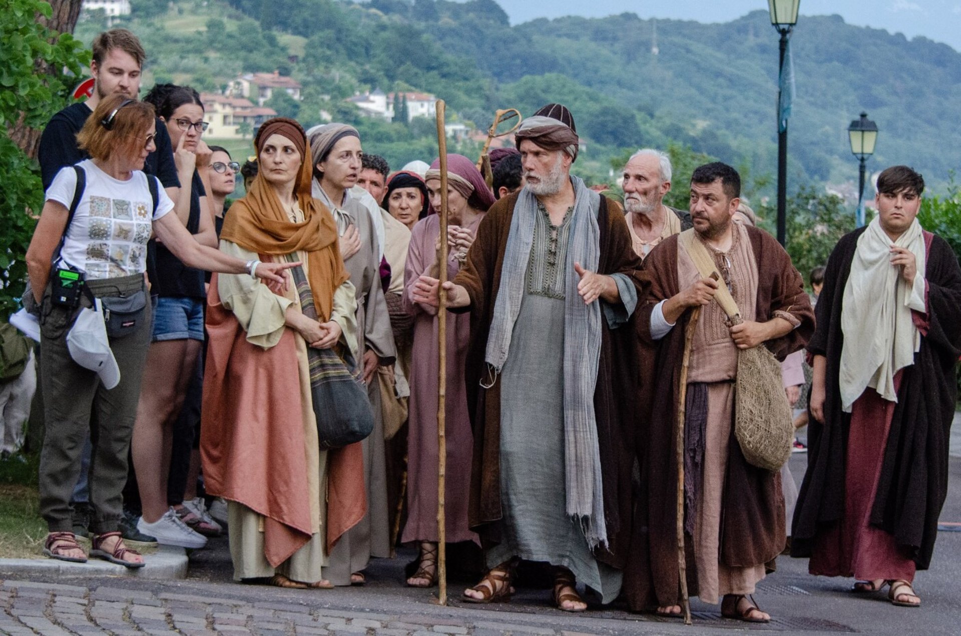 black blue and yellow textile