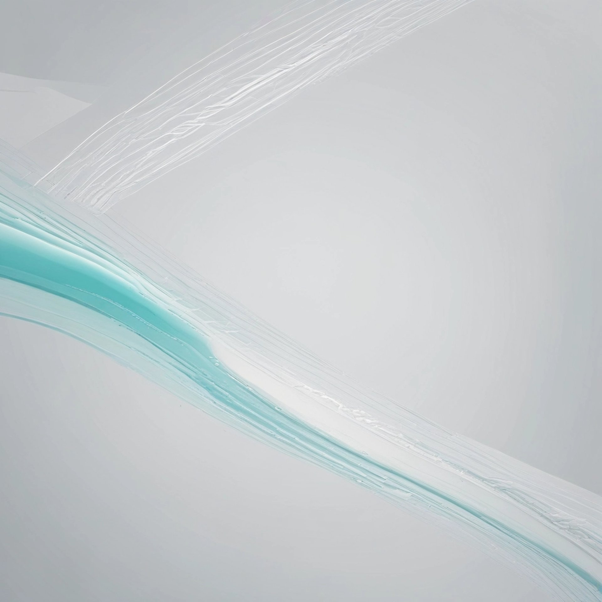 an abstract photo of a curved building with a blue sky in the background