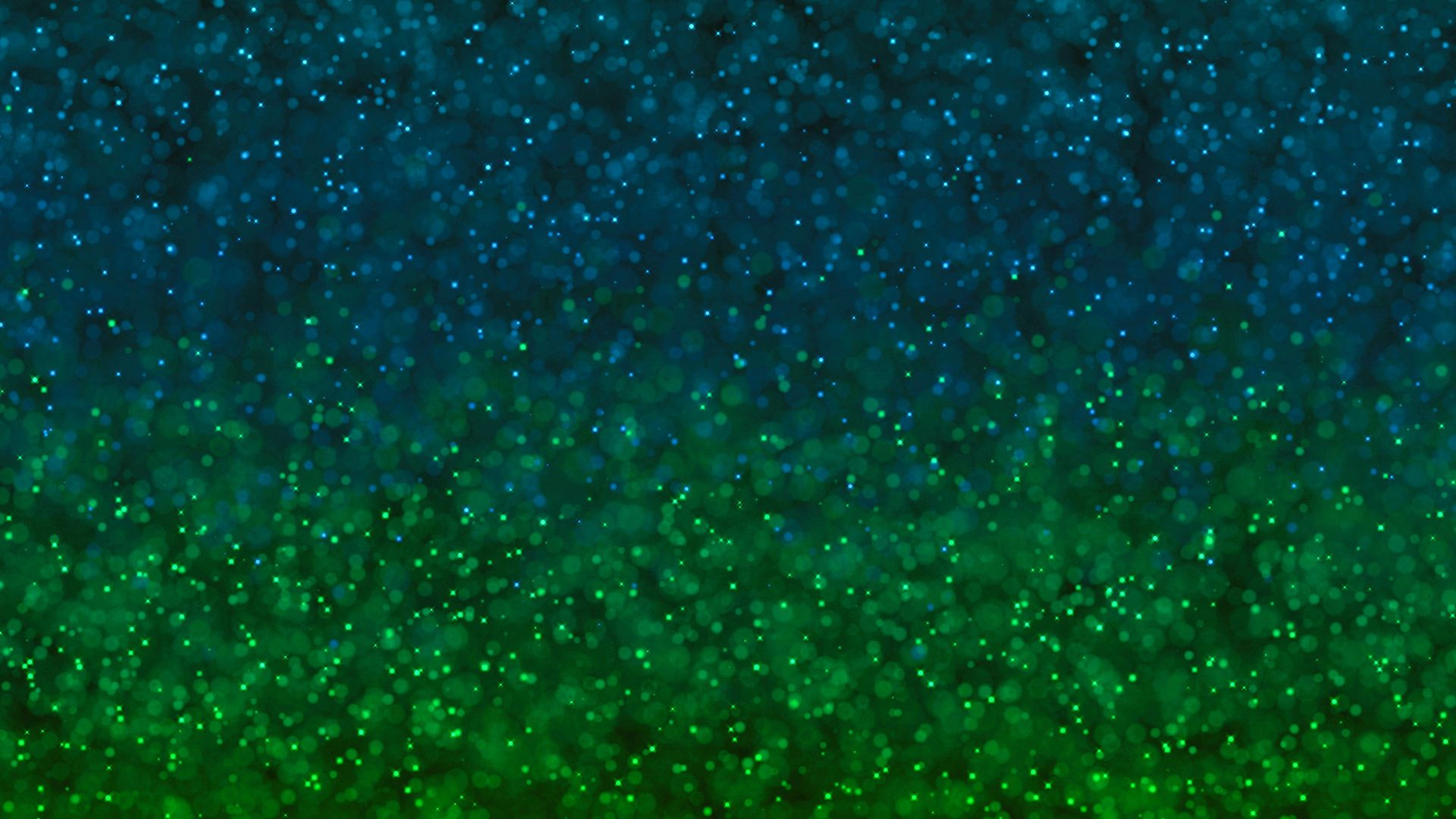 Green and blue sparkly, mottled background