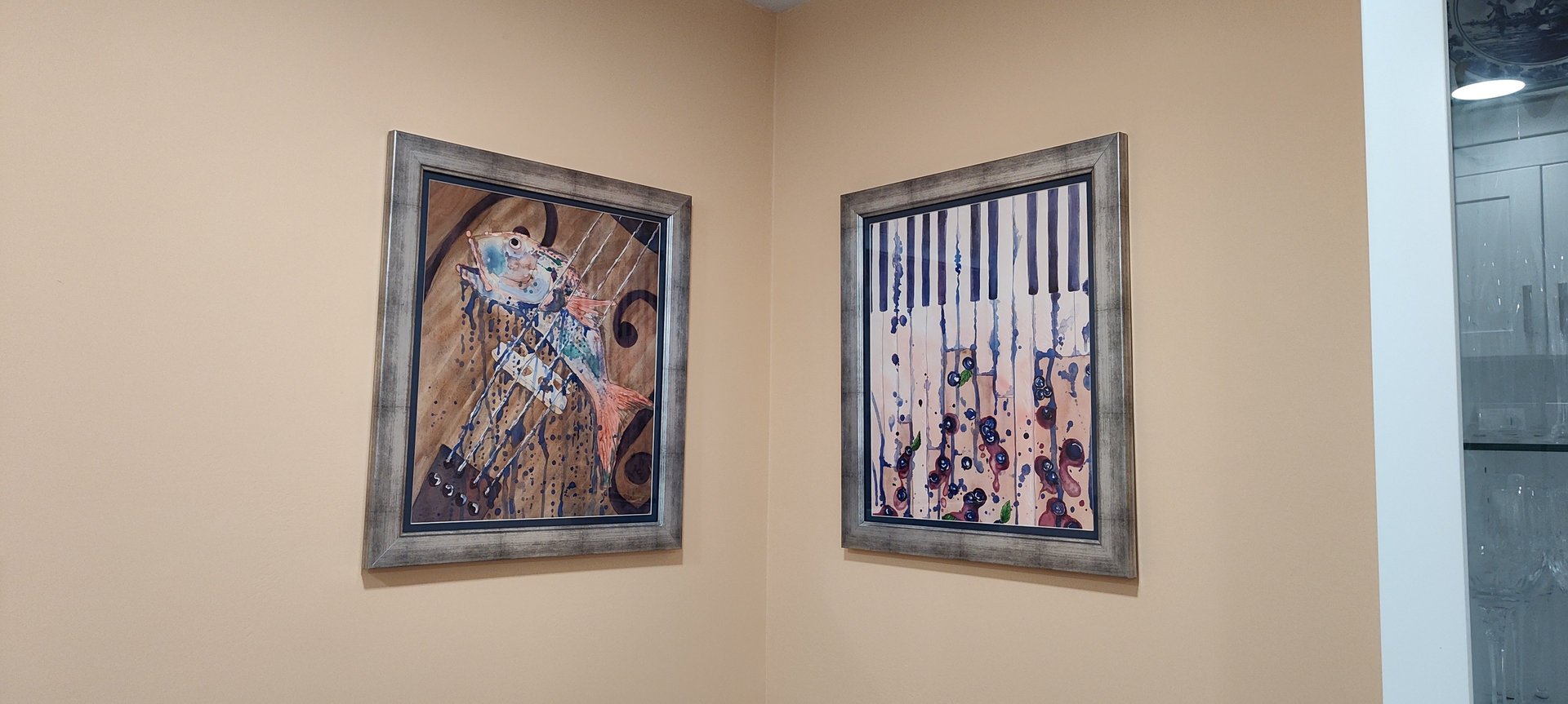 an abstract photo of a curved building with a blue sky in the background