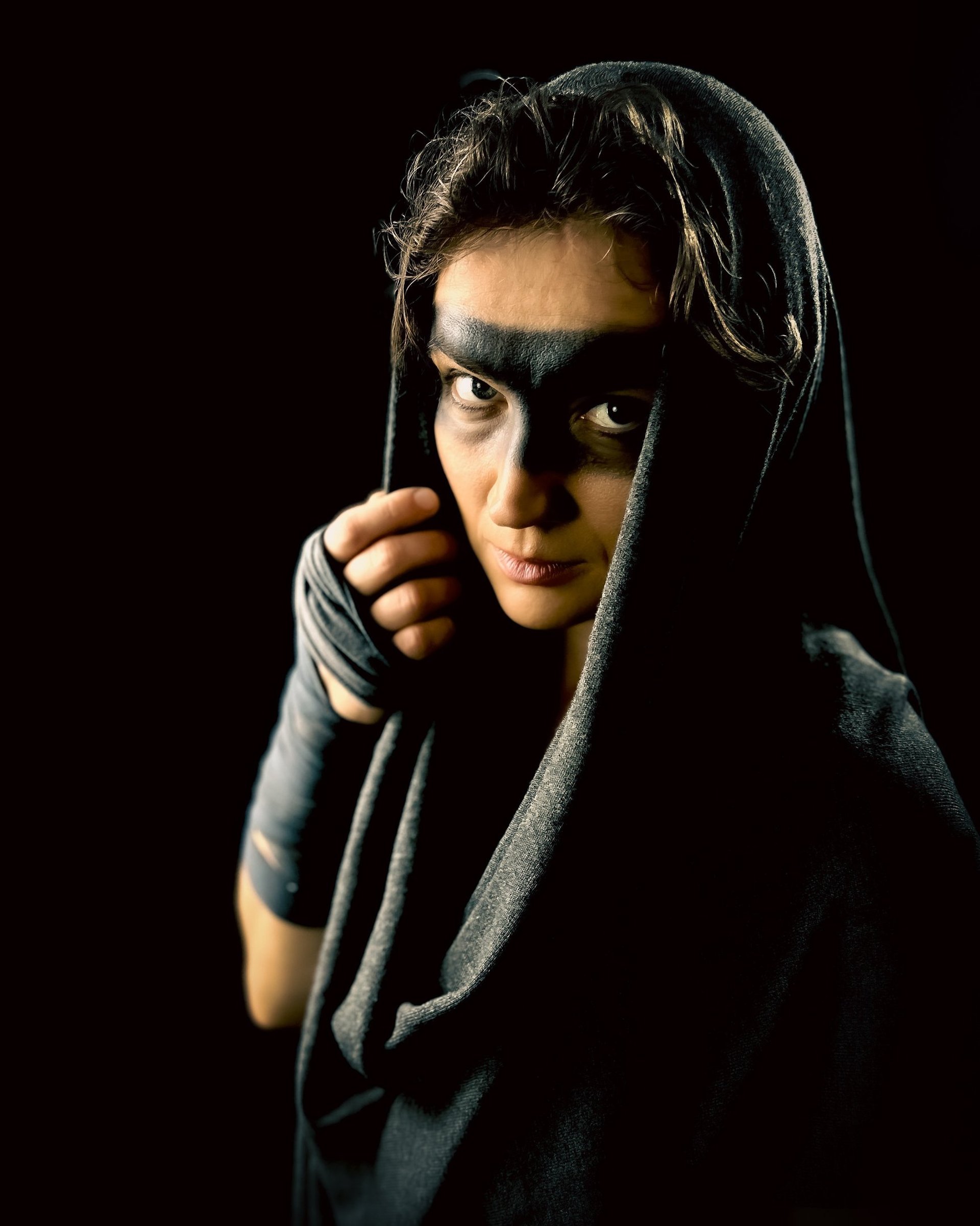 black blue and yellow textile