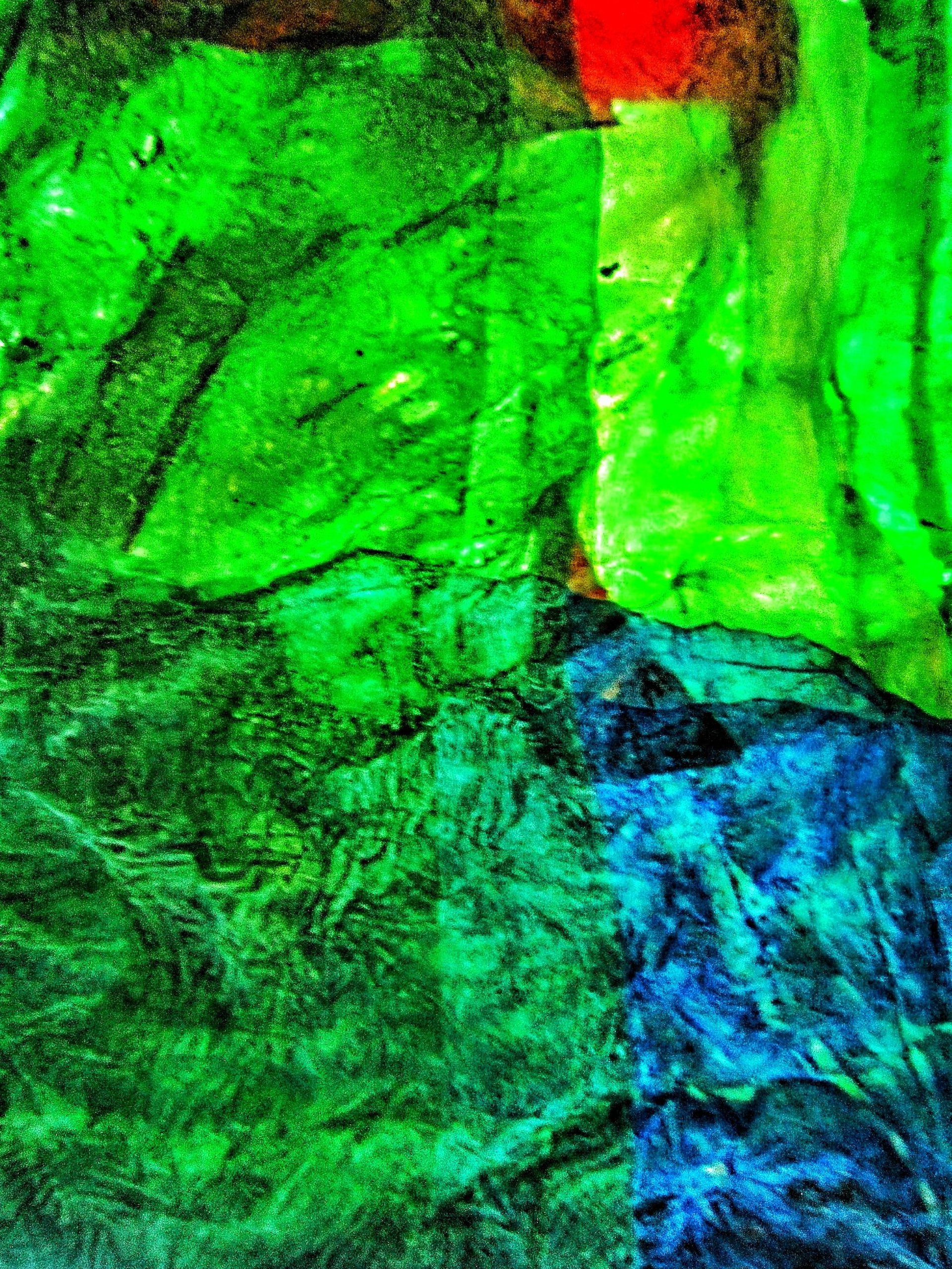 Recycle plastic patchwork texture image art