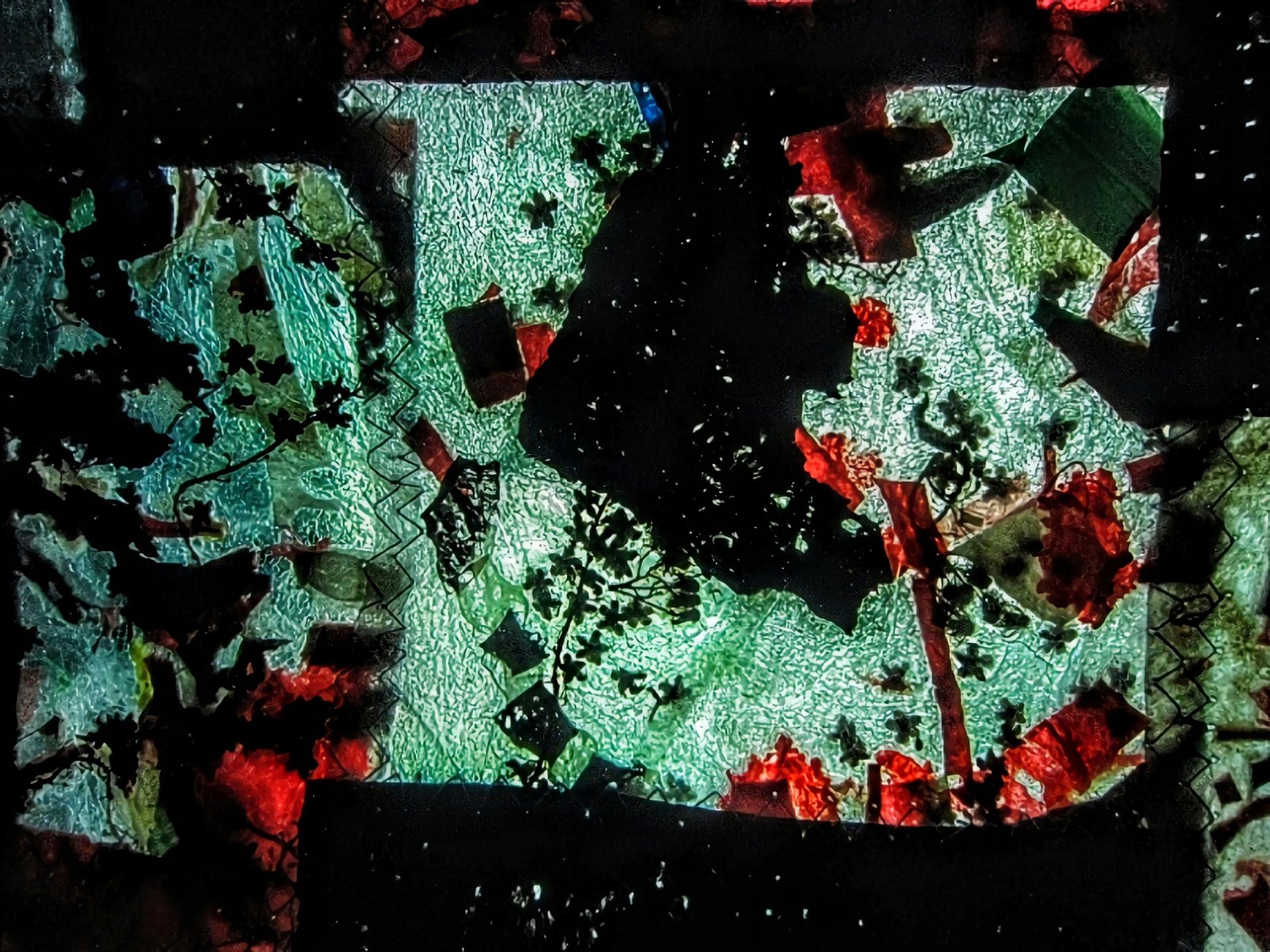 Dark recycled plastic image 