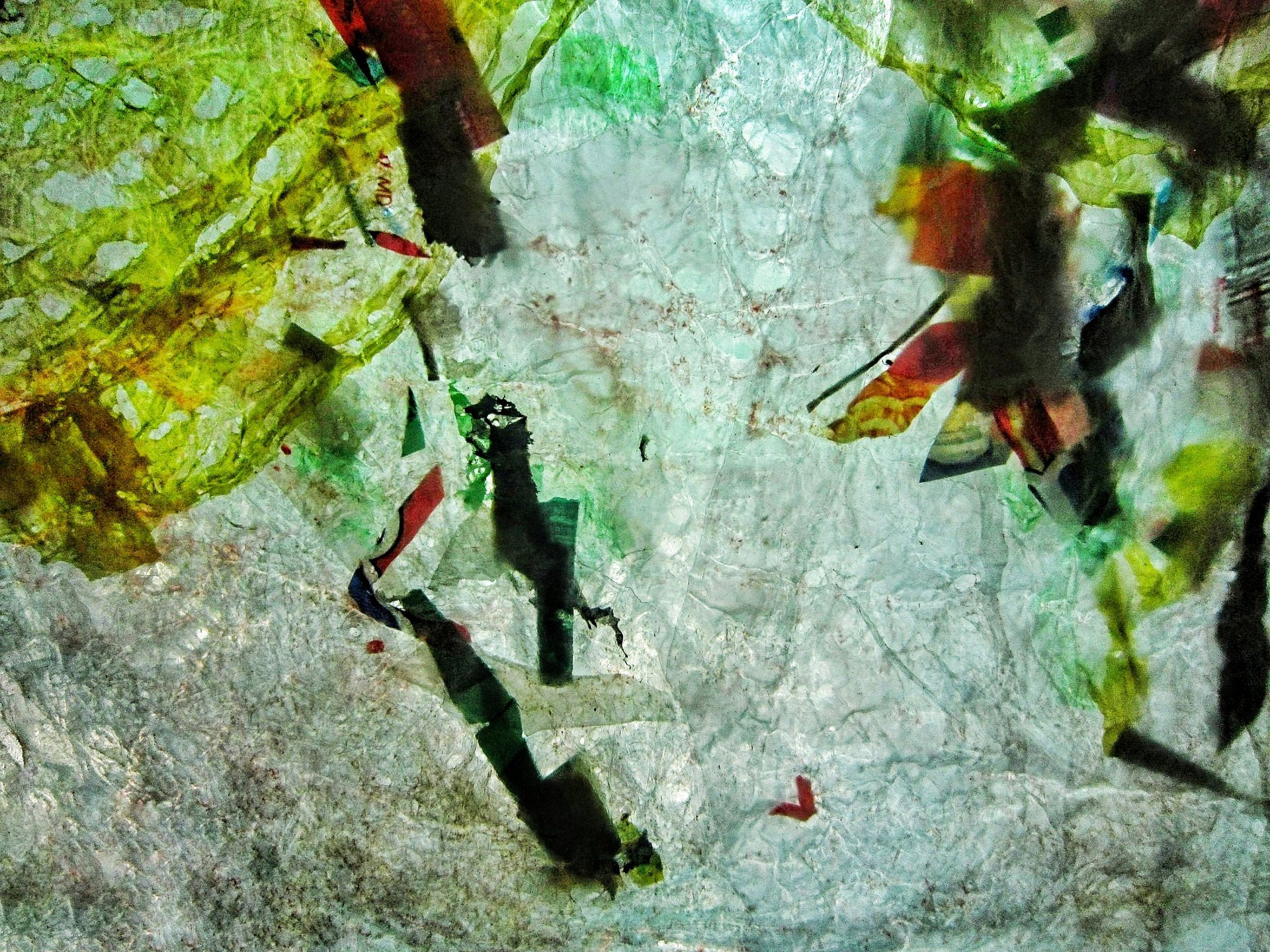 Ordinary abstract recycled plastic photo stock