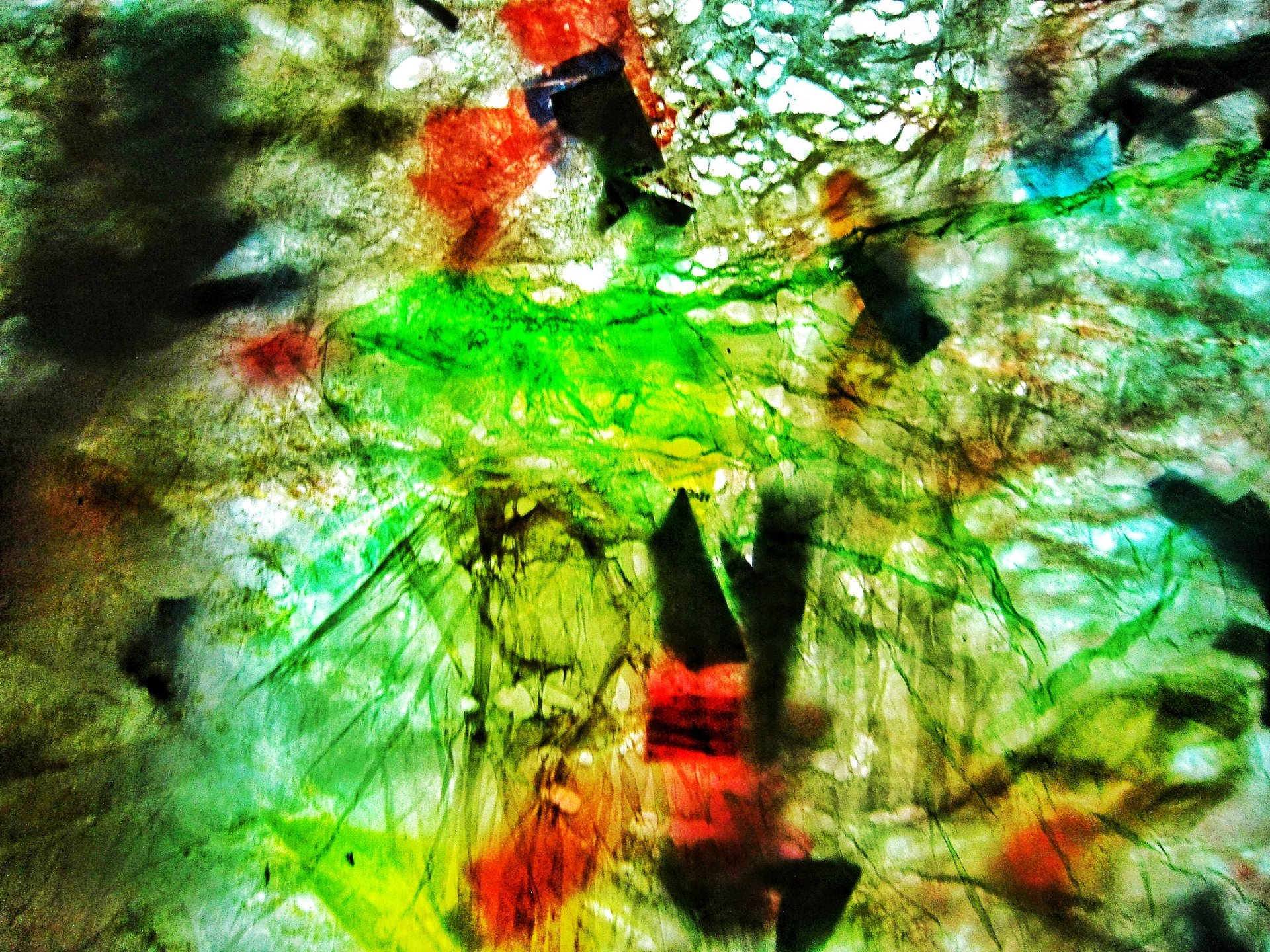 Beautiful soft green abstract recycled plastic photo stock