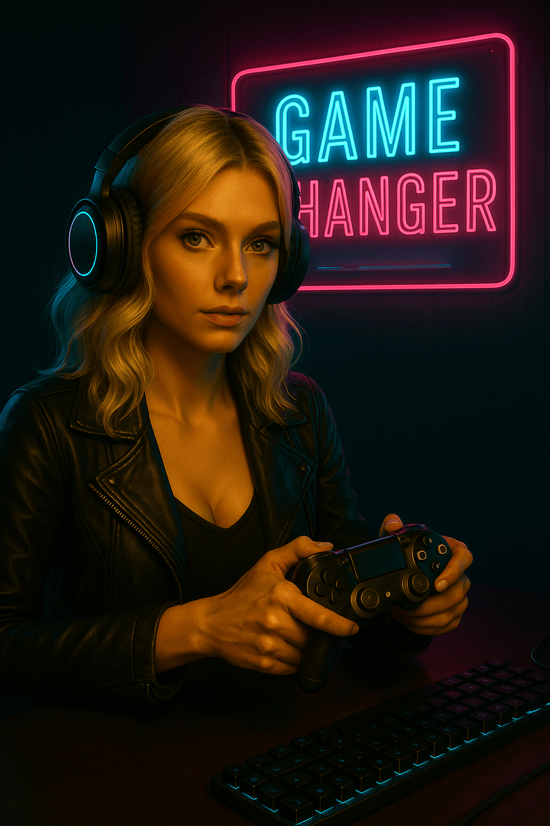 Mujer gamer