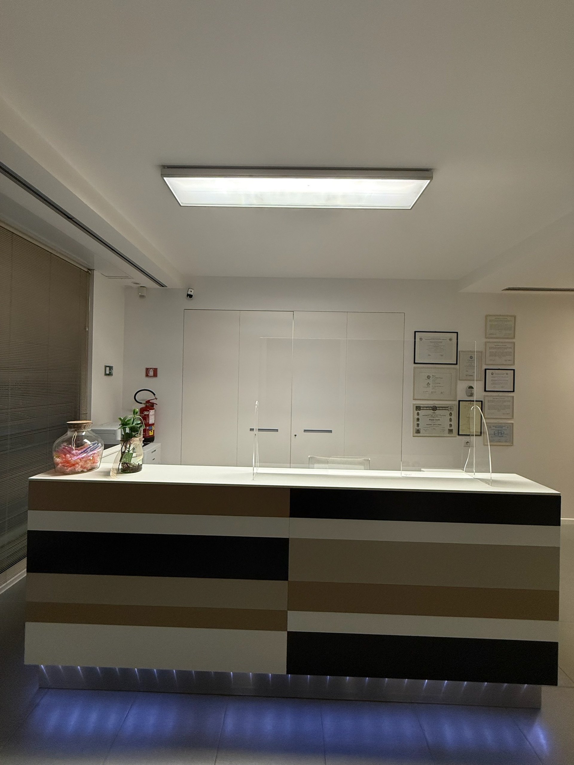 white building interior