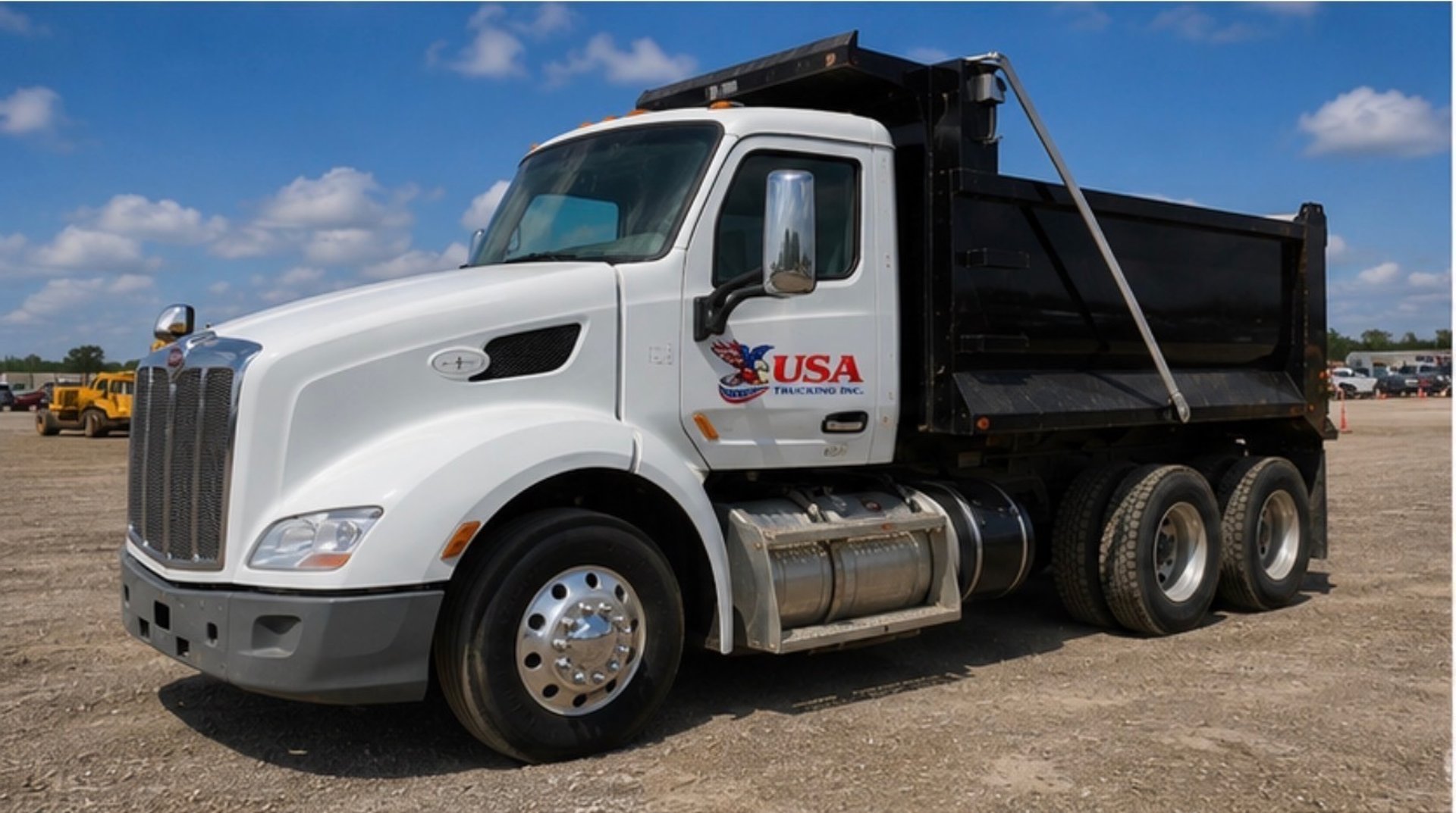 white freight truck on road during daytime