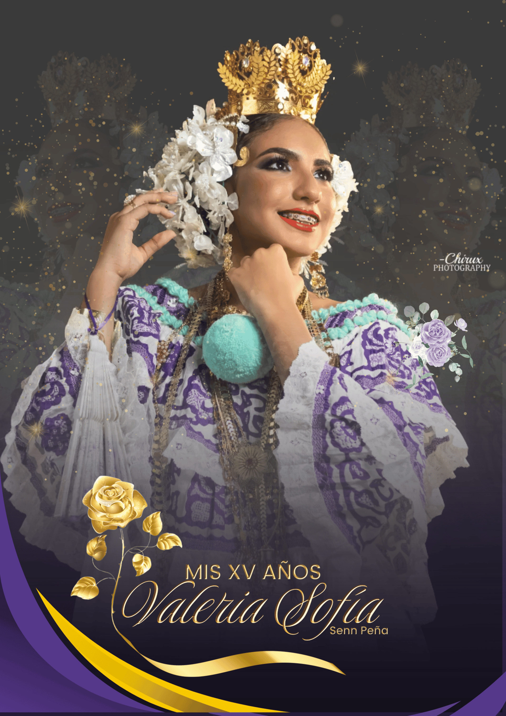 an abstract photo of a curved building with a blue sky in the background