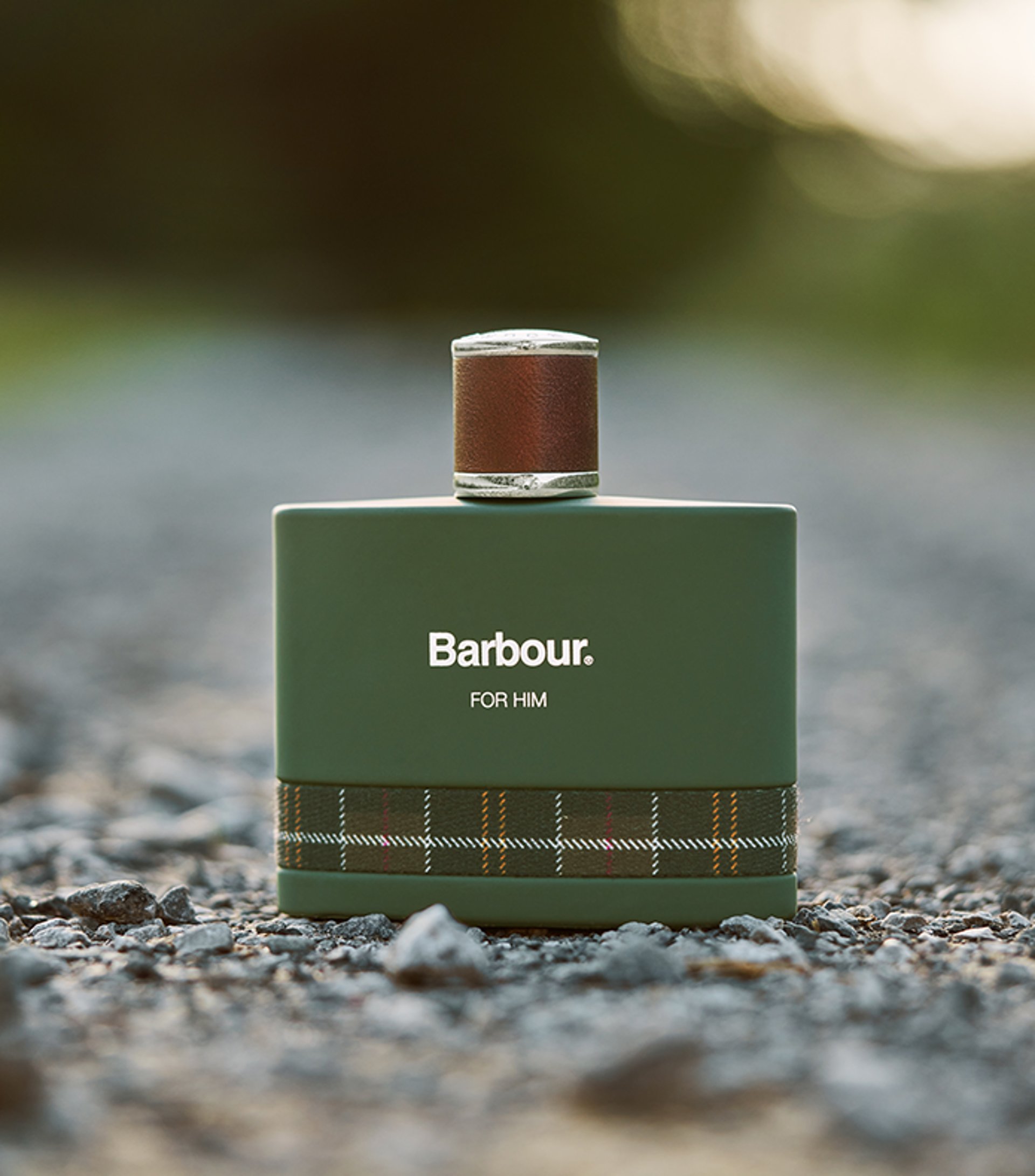 barbour for him fragrance bottle