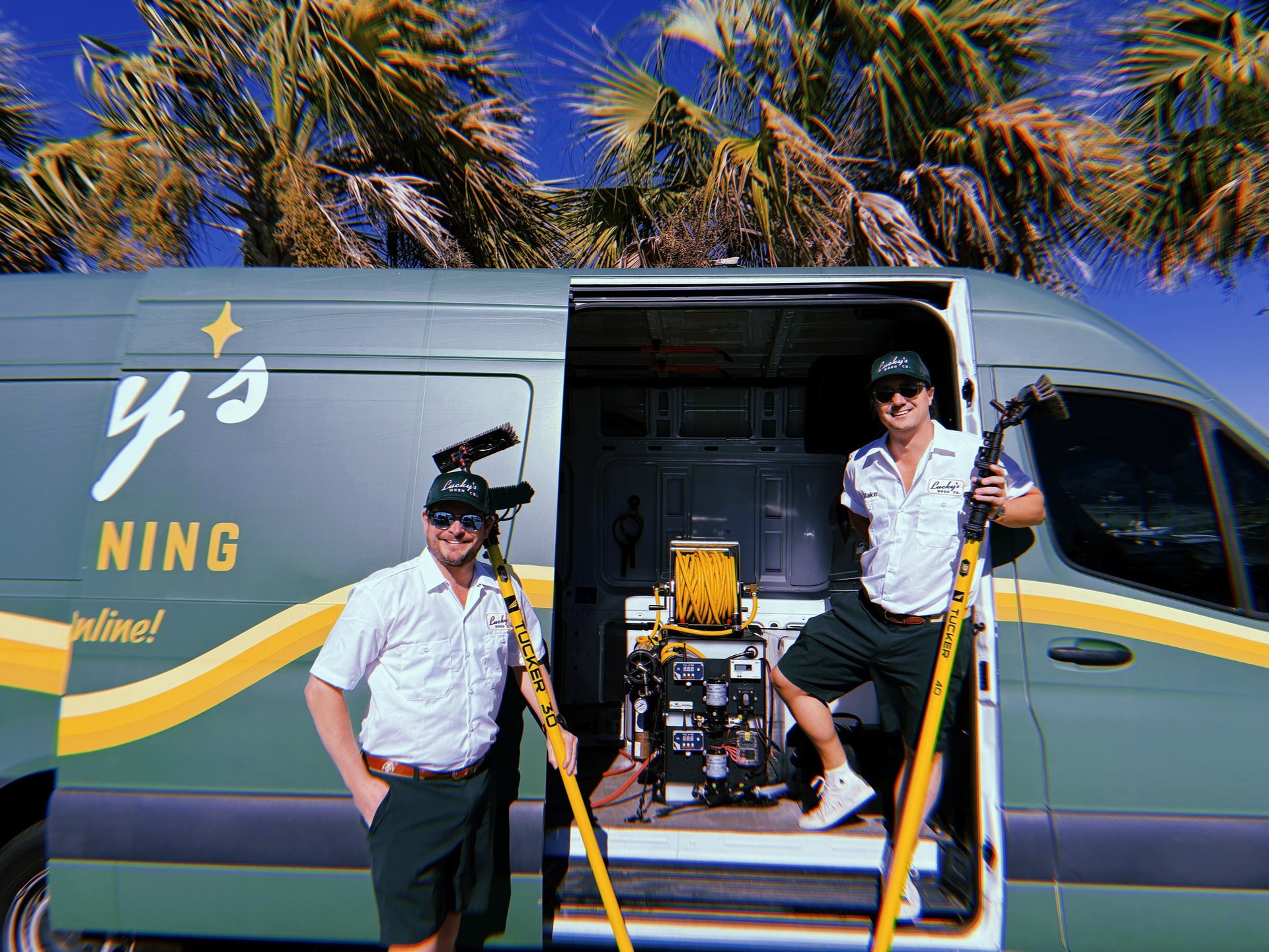 red firetruck under building