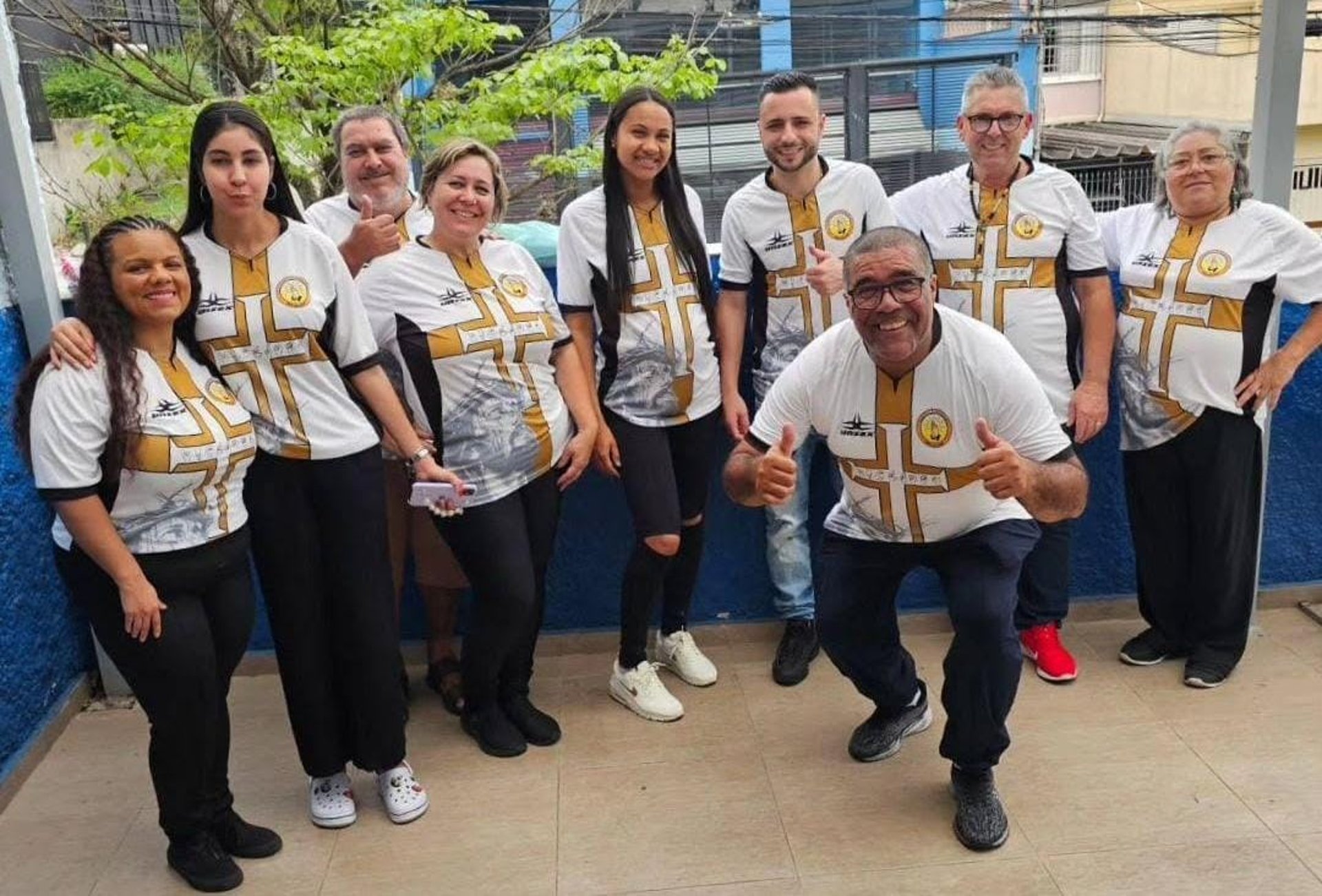 full moon in blue sky