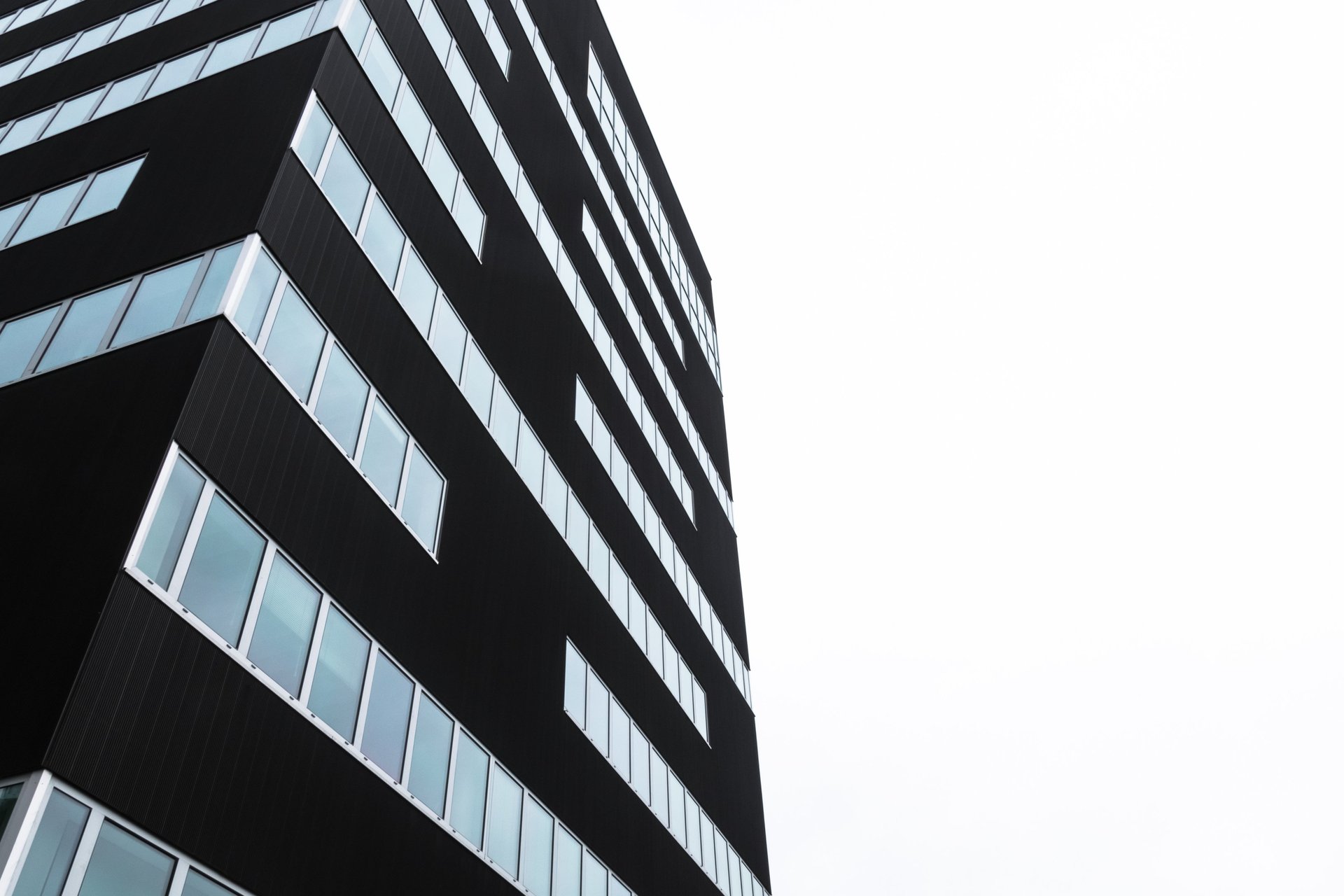 low angle photography of high rise building