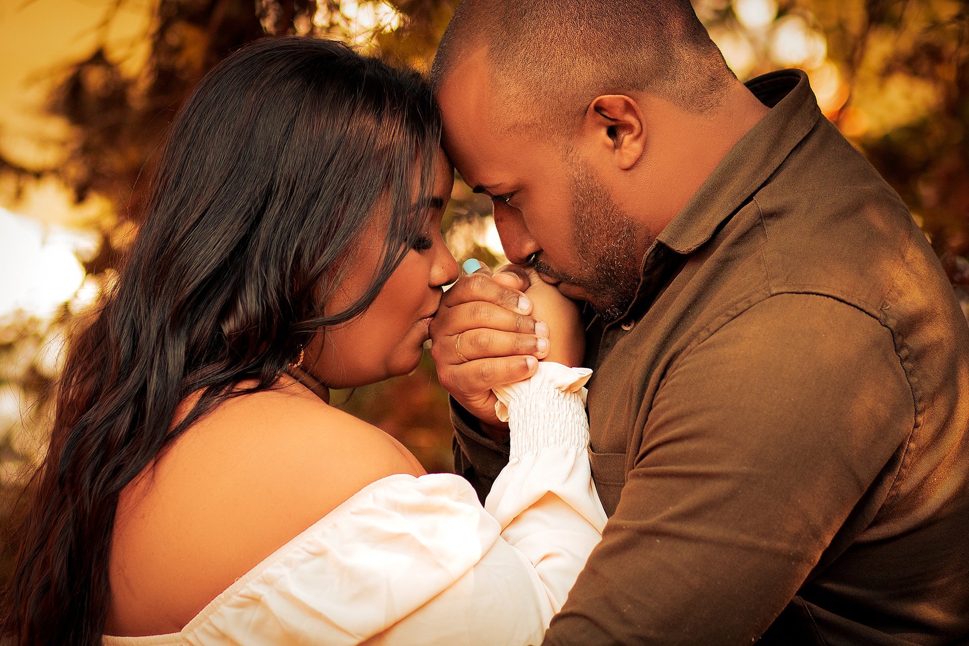 woman wearing yellow long-sleeved dress under white clouds and blue sky during daytime