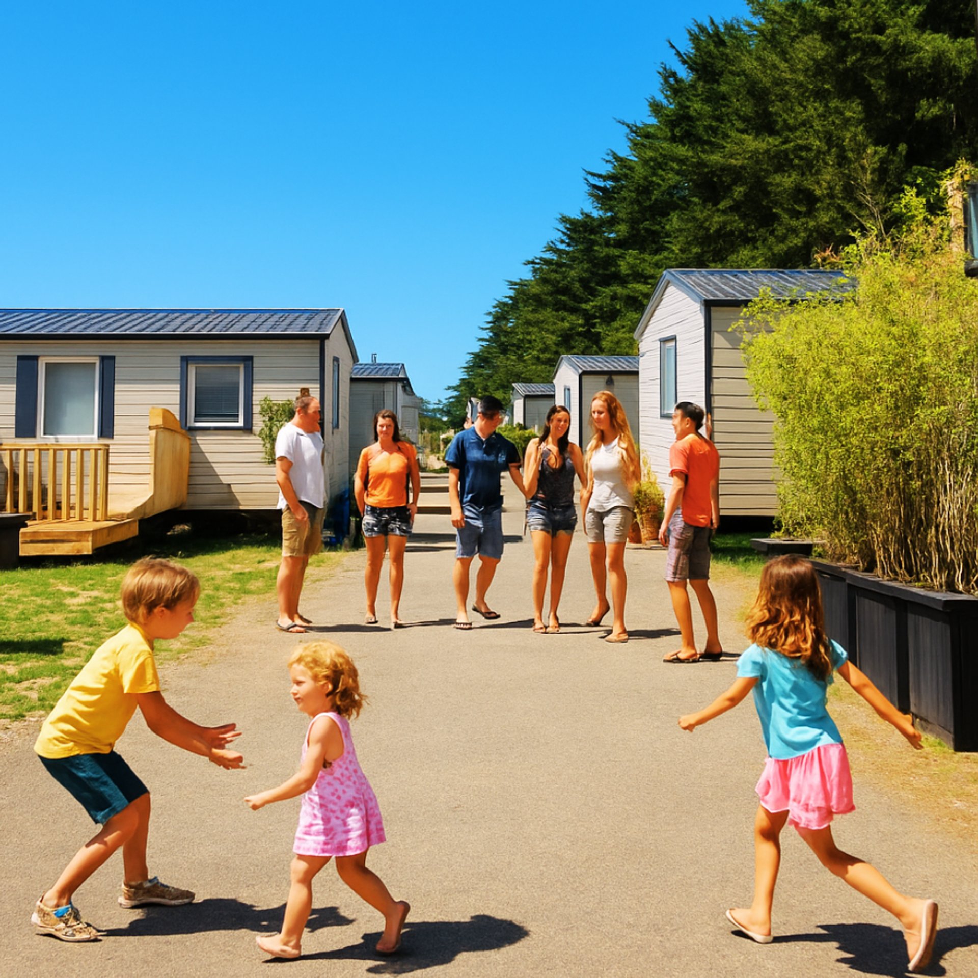 mobile home bord de mer 