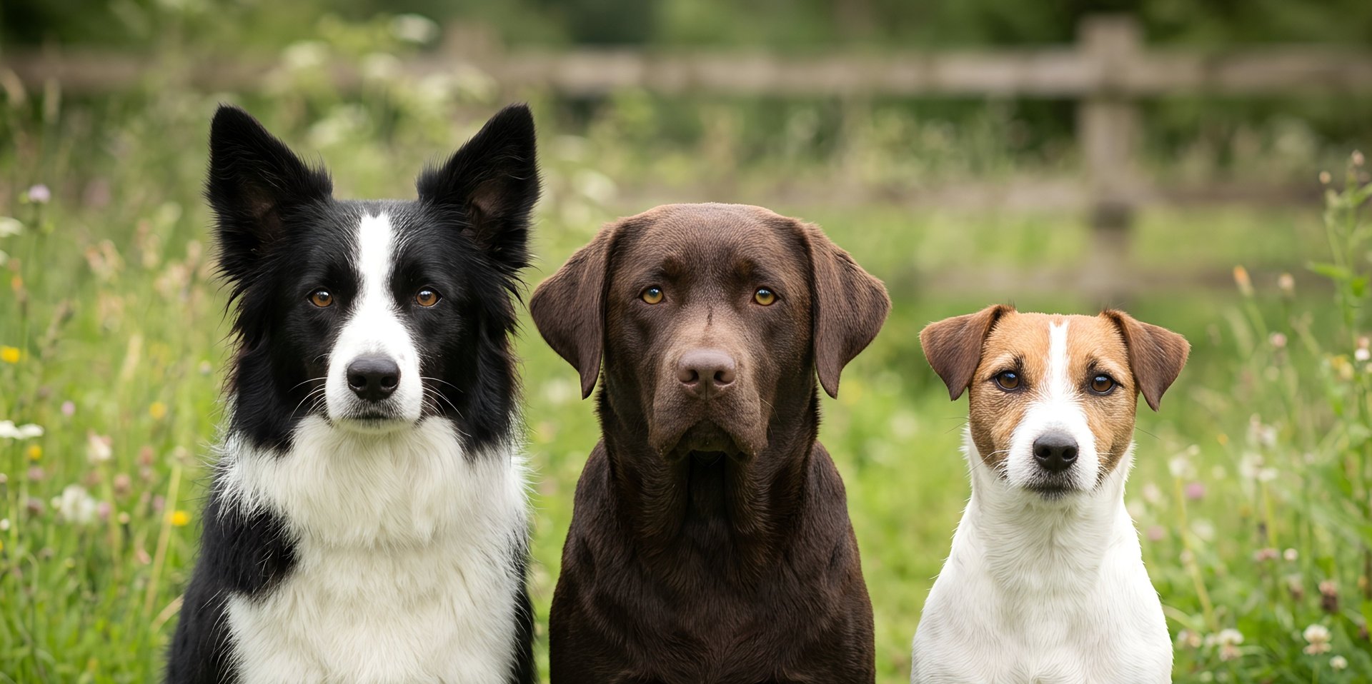 long-coated tan dog with black background