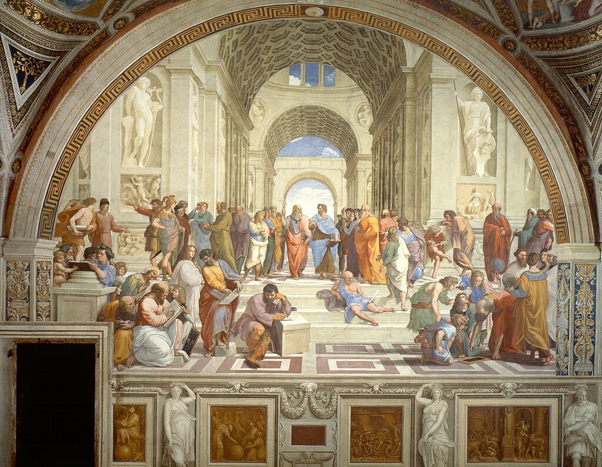 The School of Athens, by Raphael, 1511