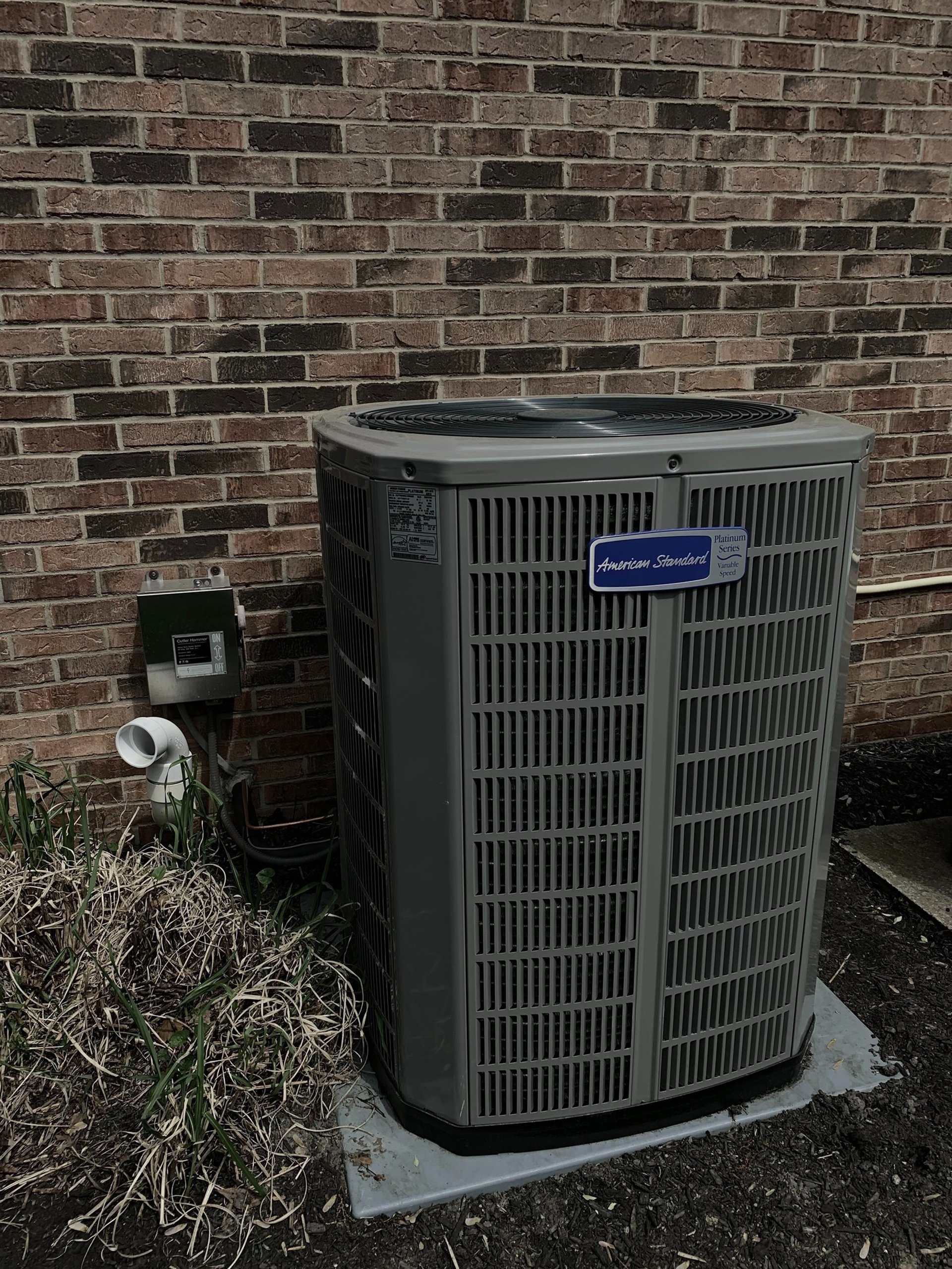 american standard condensing unit installation