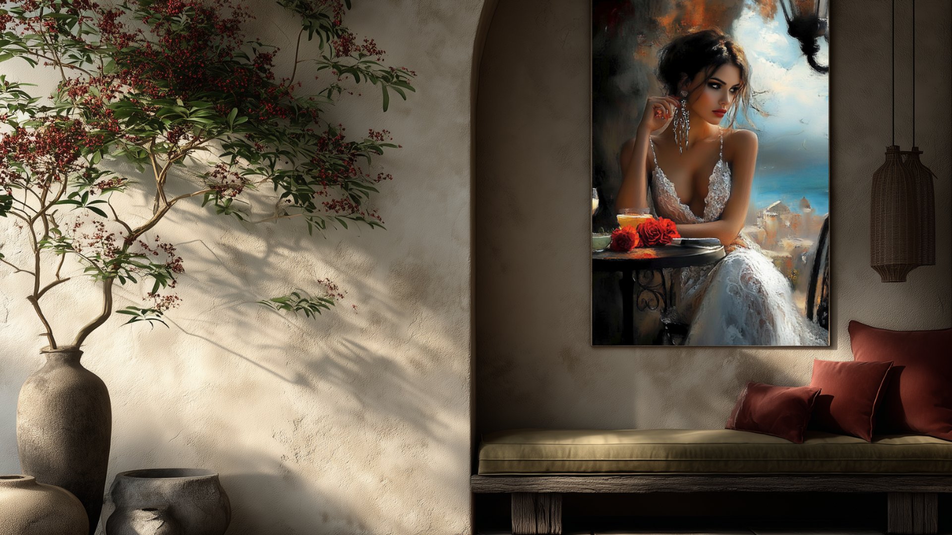 person wearing grey knit sweater