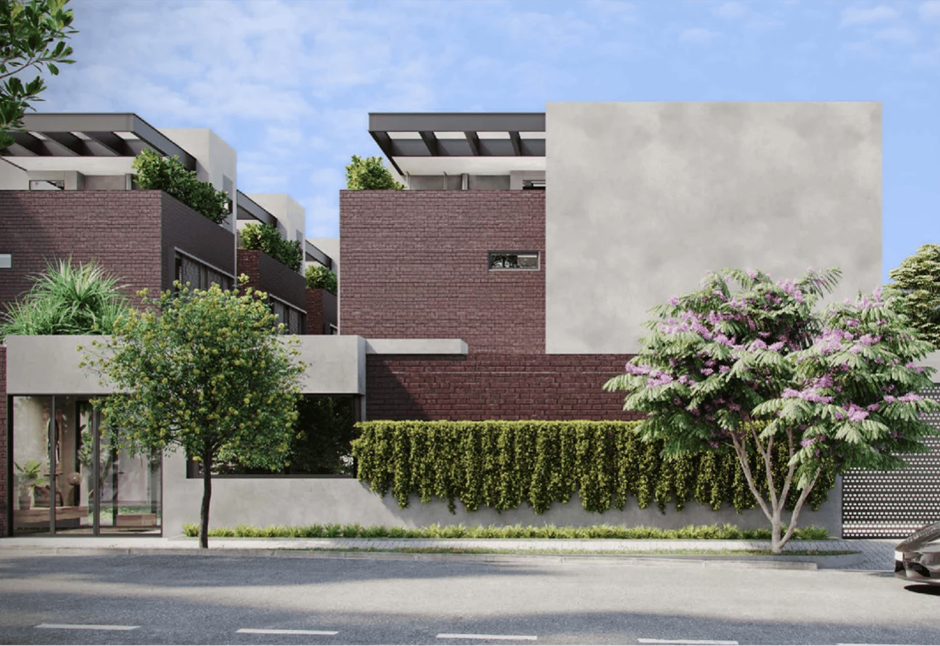 black and brown leather padded tub sofa