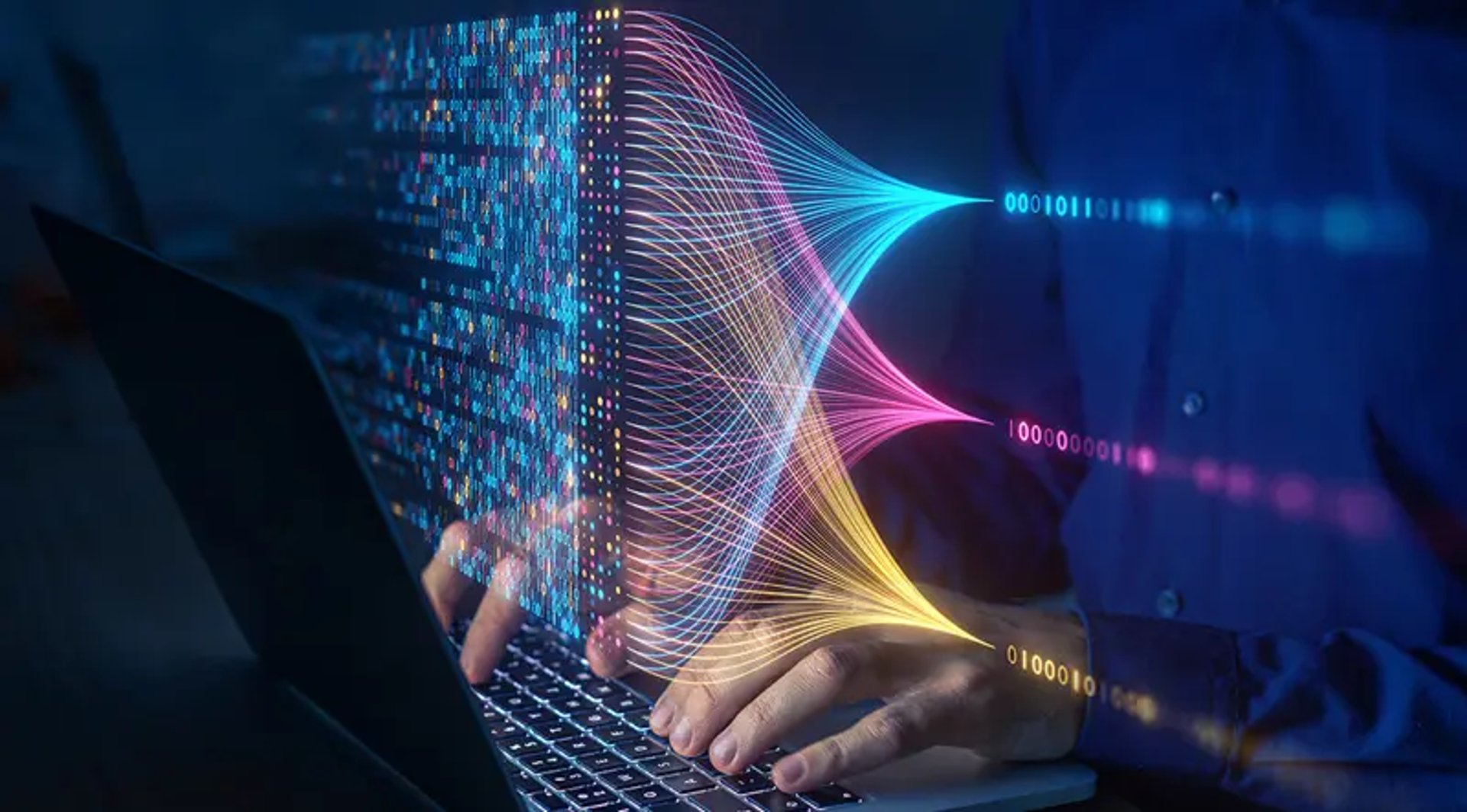 black blue and yellow textile