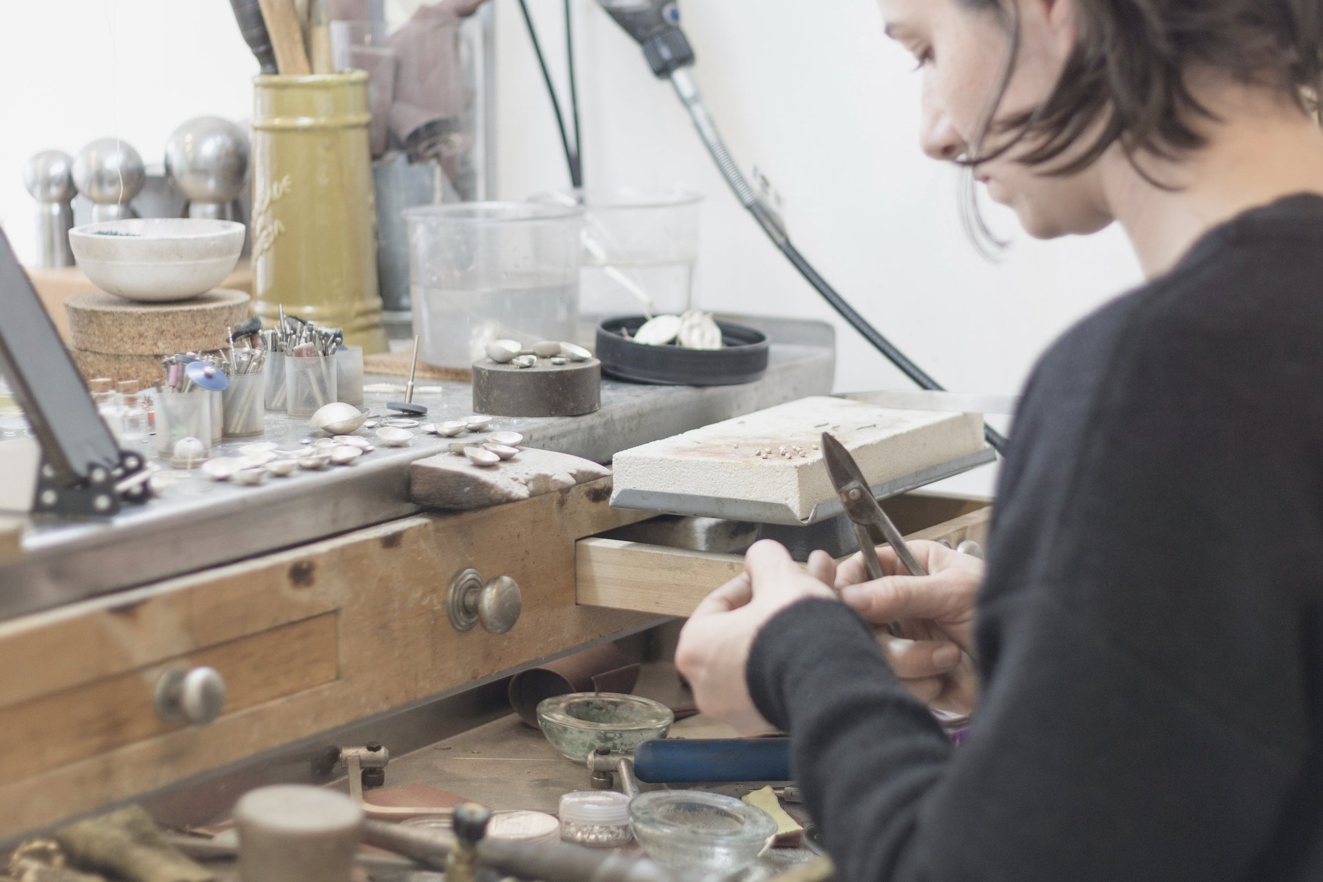 black blue and yellow textile