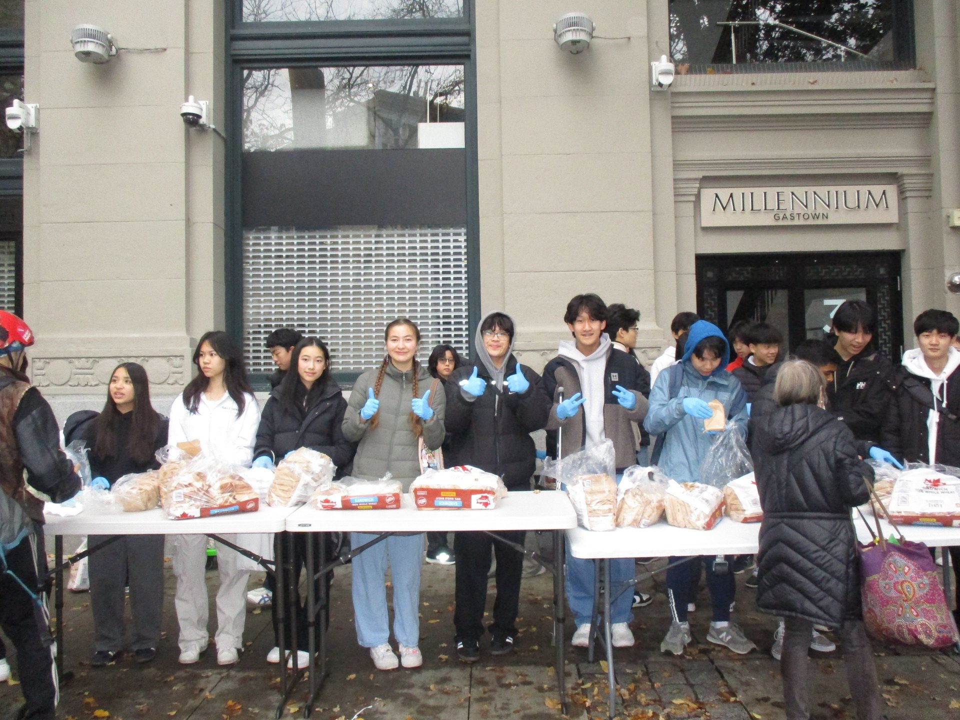 an abstract photo of a curved building with a blue sky in the background