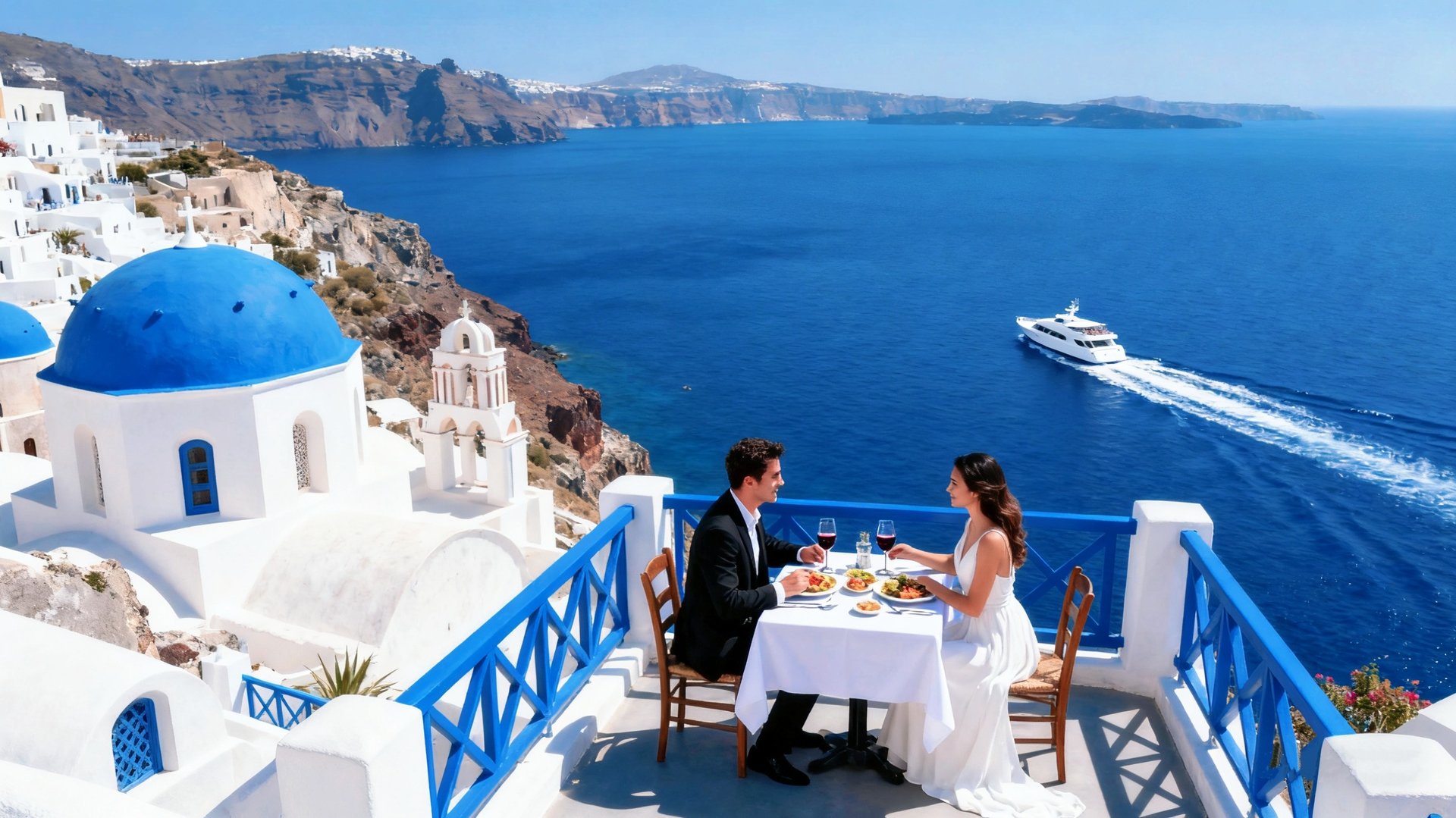 an abstract photo of a curved building with a blue sky in the background