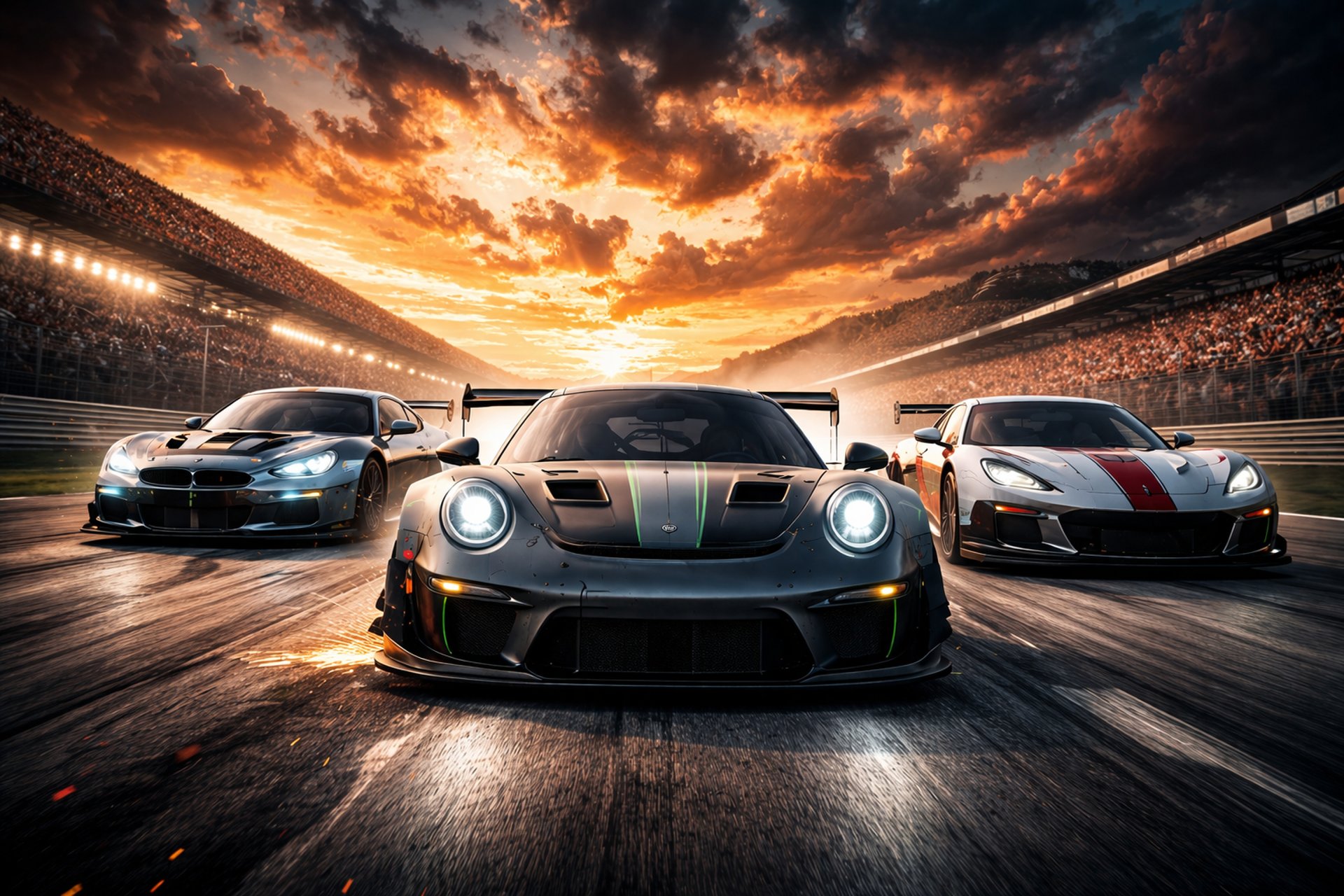 black and brown leather padded tub sofa
