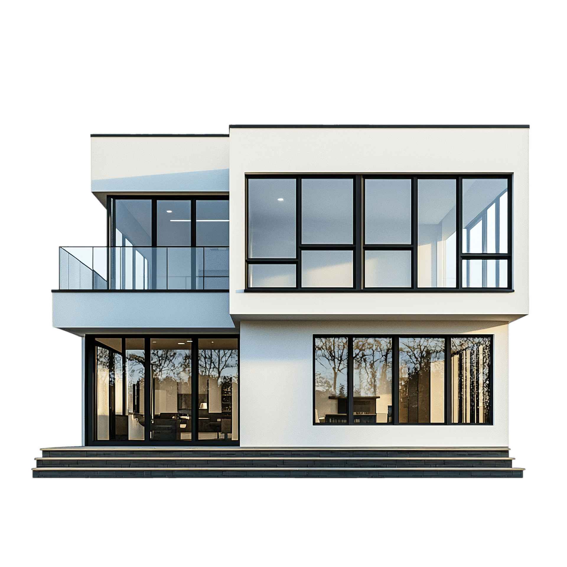 black and brown leather padded tub sofa