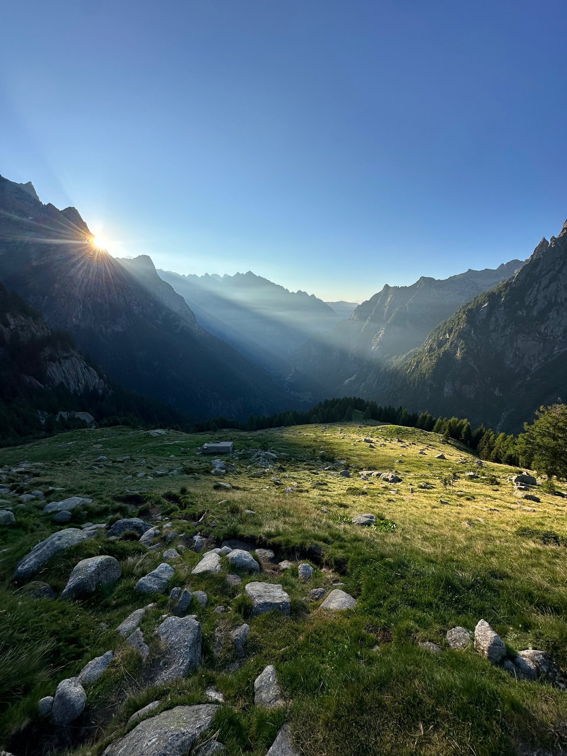 Early morning in High Valmasino