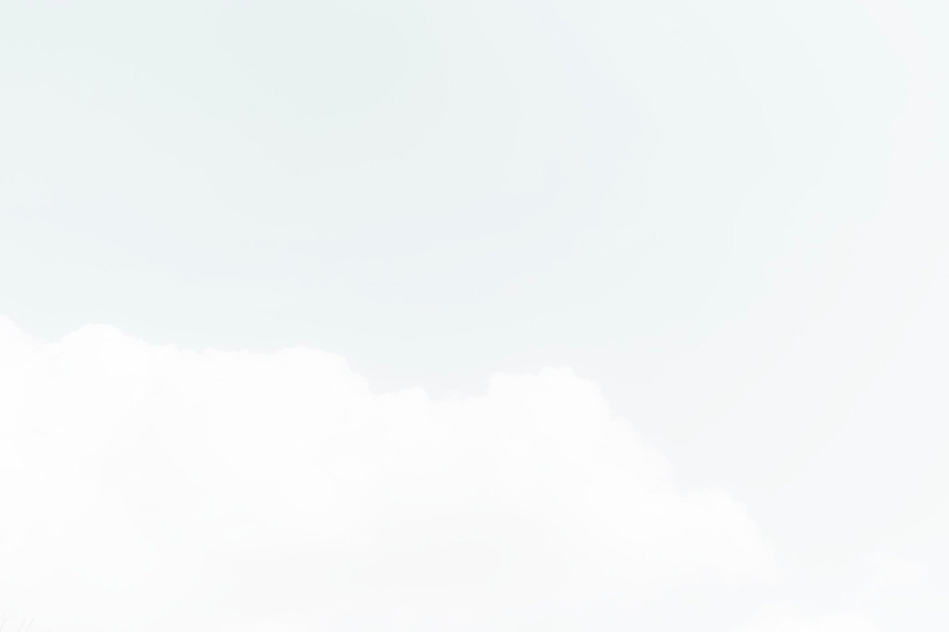 white clouds on blue sky