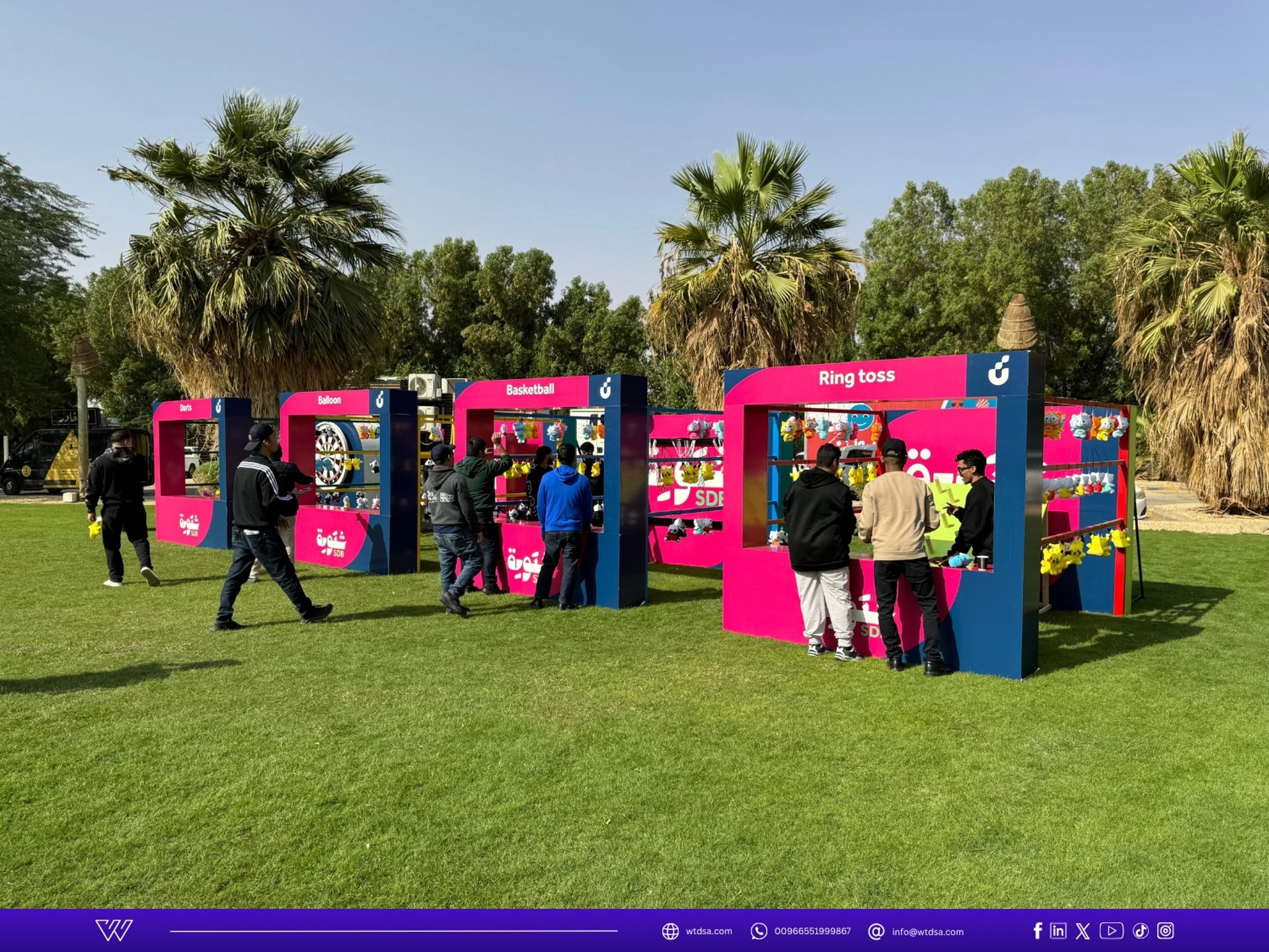 carnival booth, activities, events management, sa, WTD EVENTS