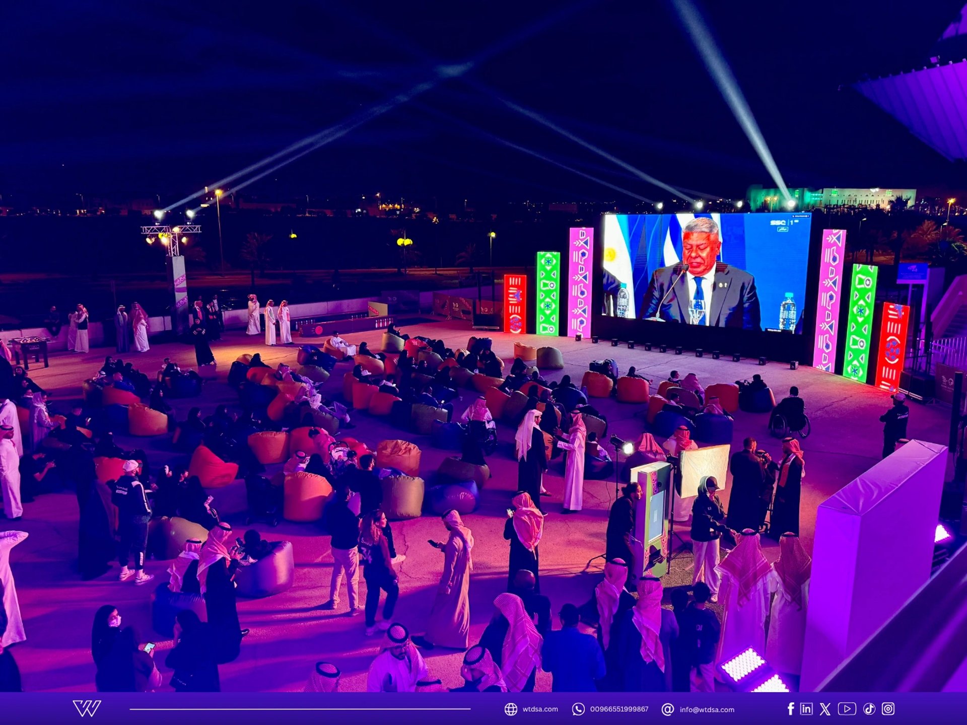 led screen av system events management sa WTD EVENTS