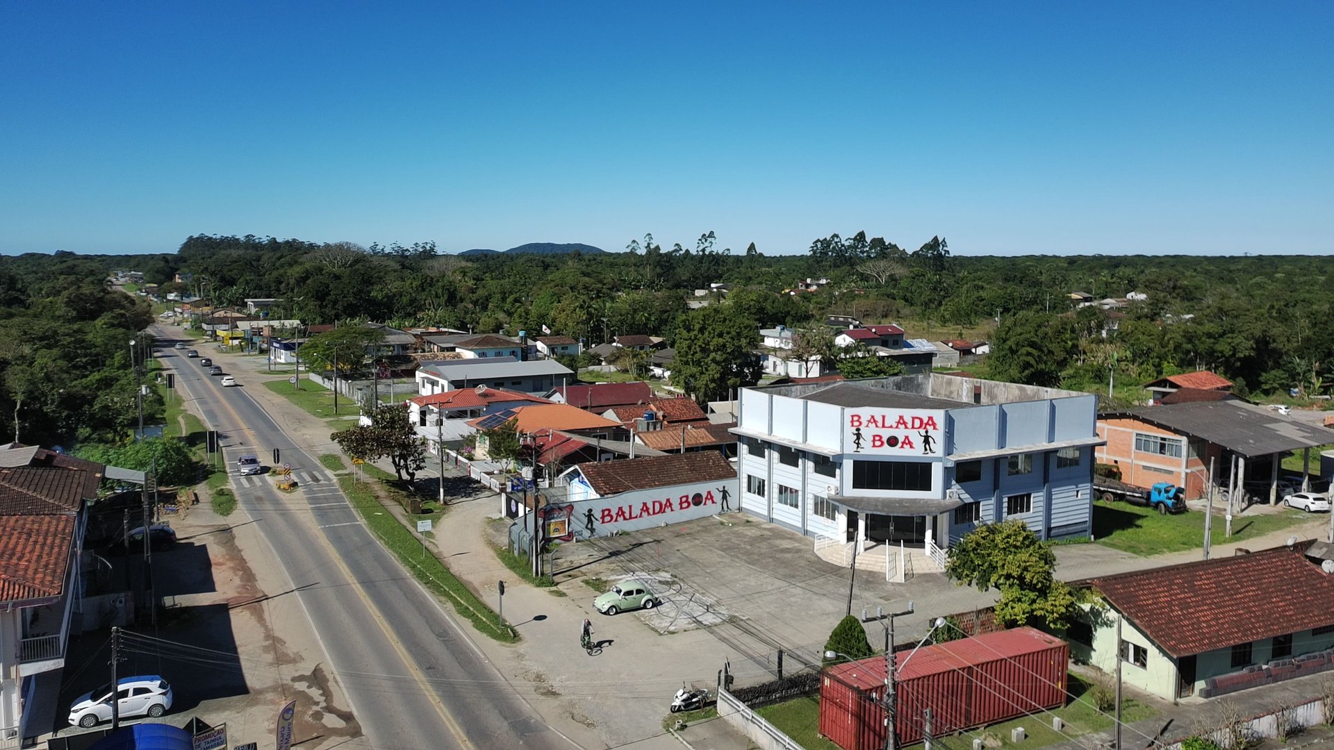 Imovel comercial no bairroi Iperoba em Sao Francisco do Sul - visoa aerea