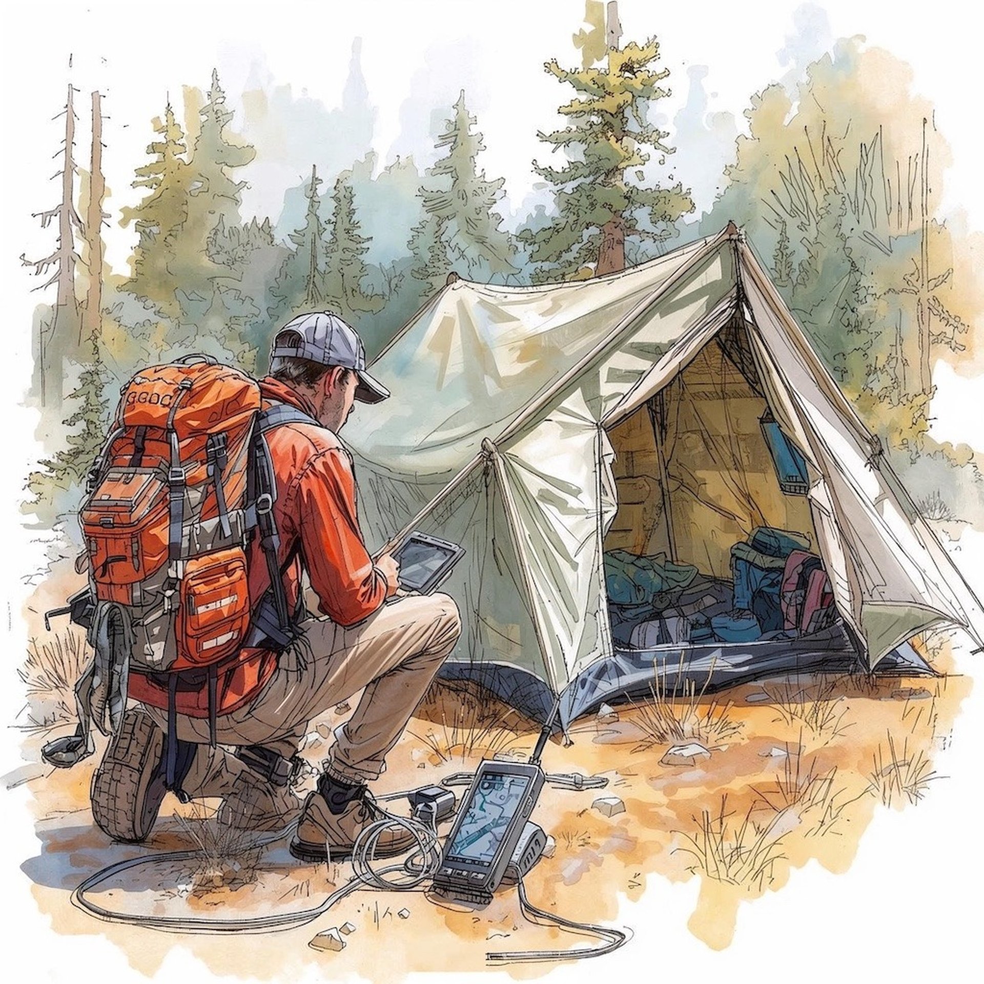 an abstract photo of a curved building with a blue sky in the background