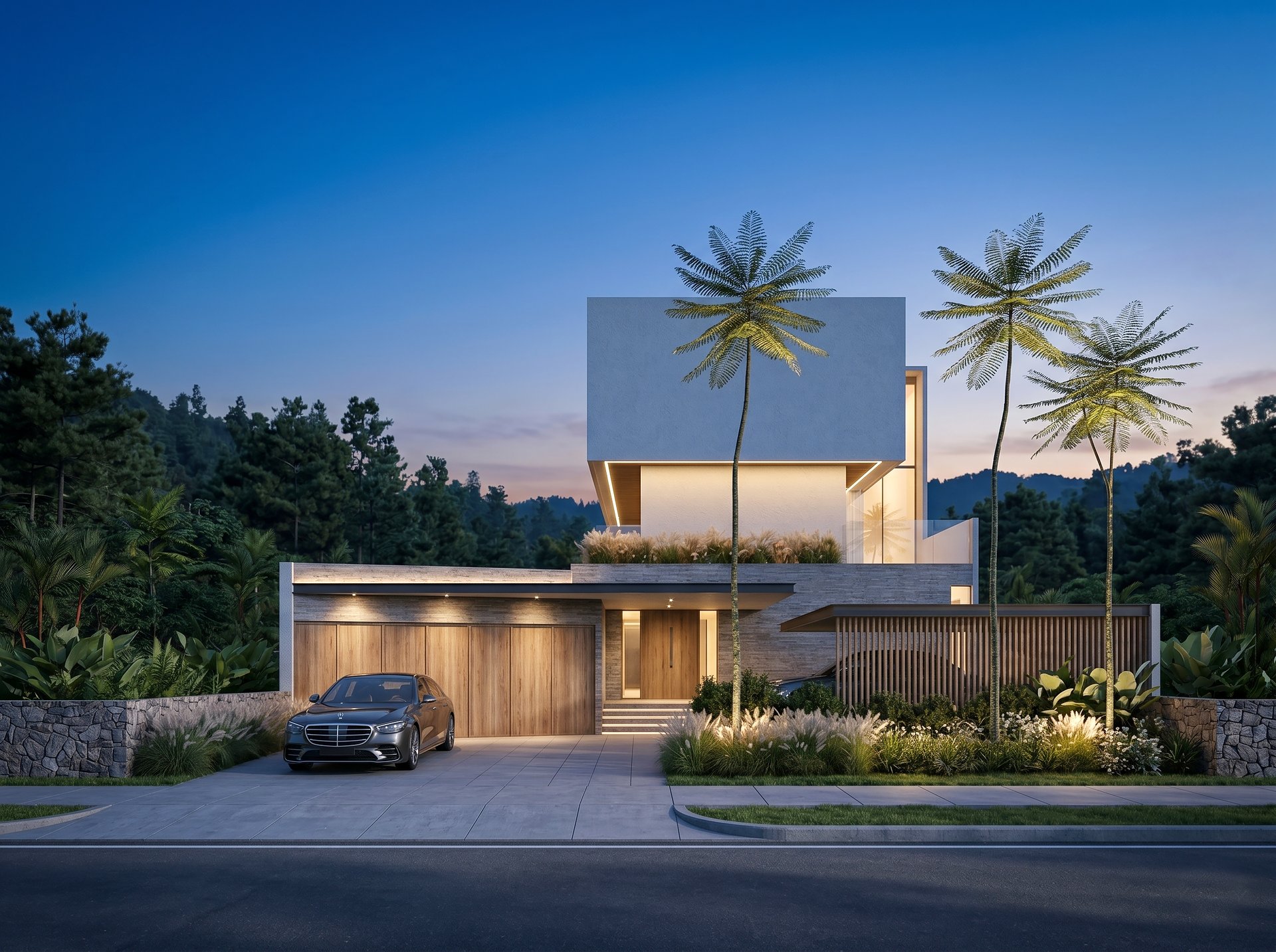 Jasa arsitektur & interior rumah mewah modern Jakarta, BSD, Serpong, PIK, Karawaci