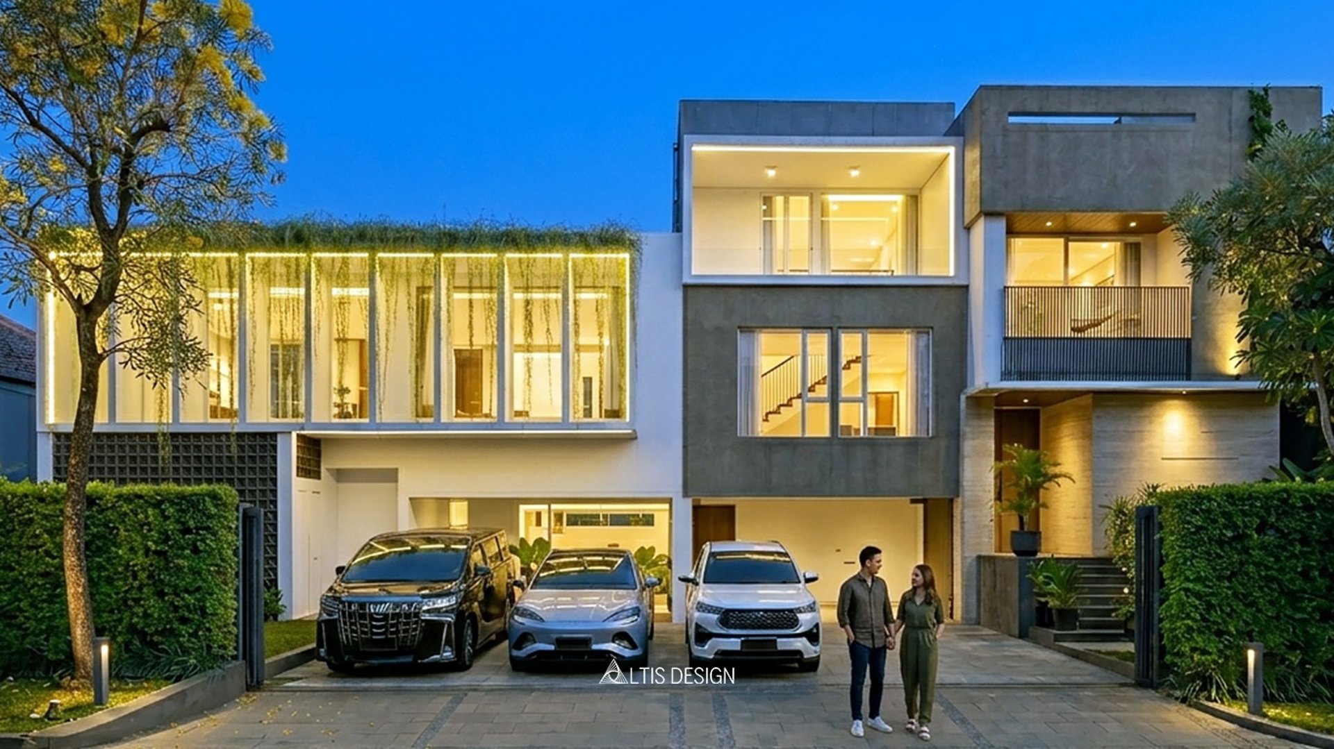 asa arsitektur & interior rumah mewah modern Jakarta, Serpong, Karawaci