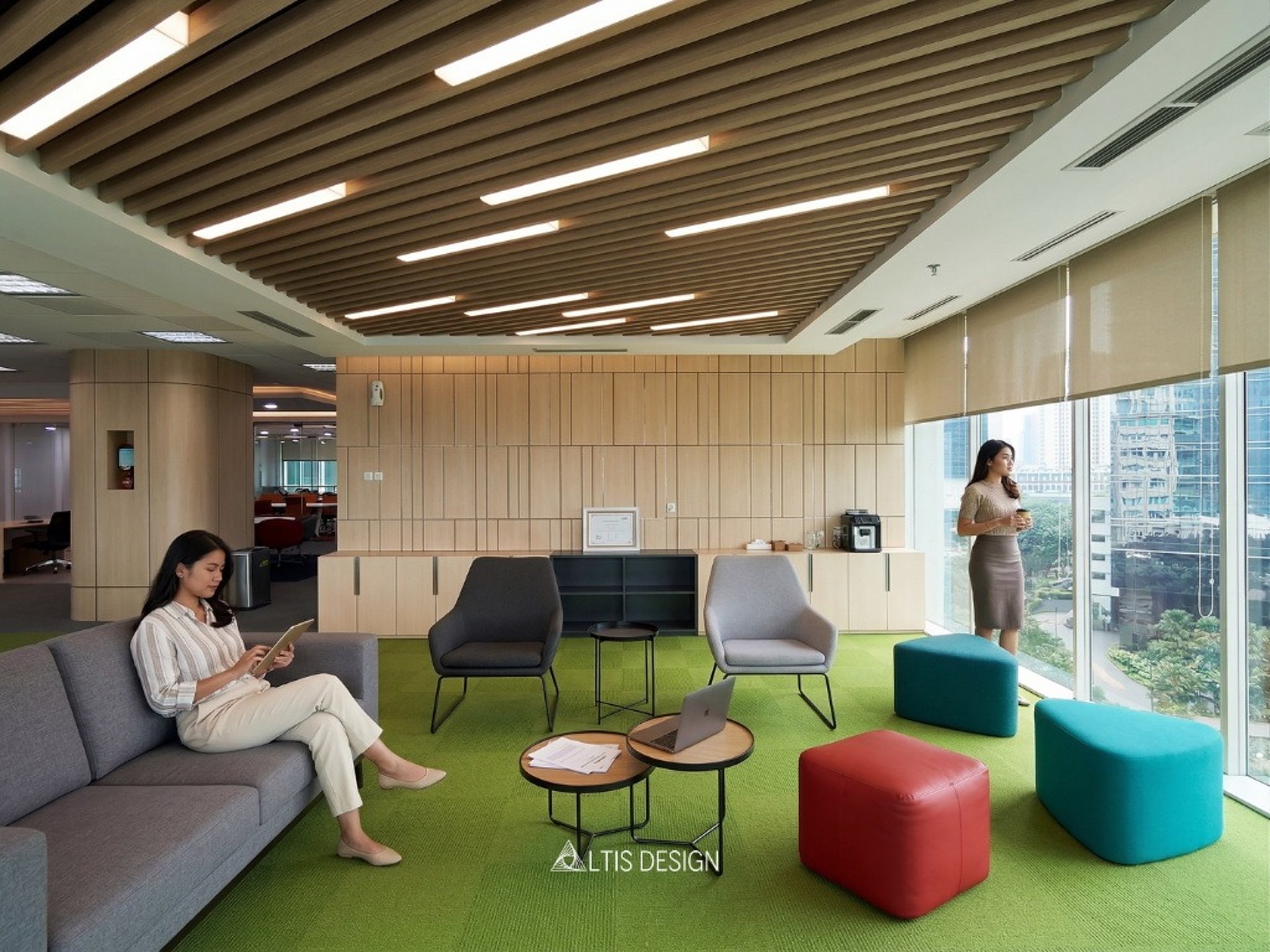 Jasa desain build interior fitout office kantor Jakarta, BSD, Serpong, PIK, Karawaci