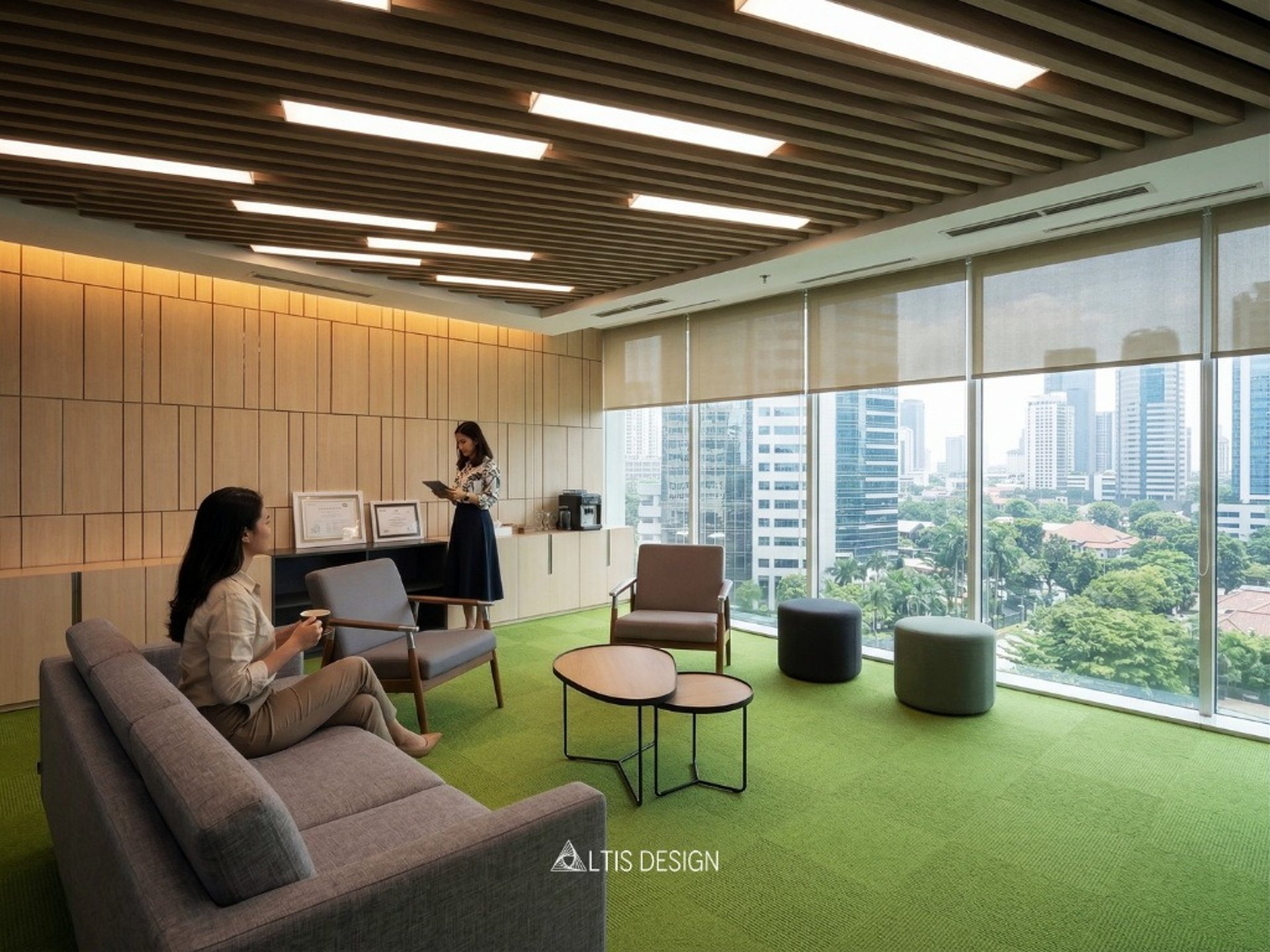 Jasa desain build interior fitout office kantor Jakarta, BSD, Serpong, PIK, Karawaci
