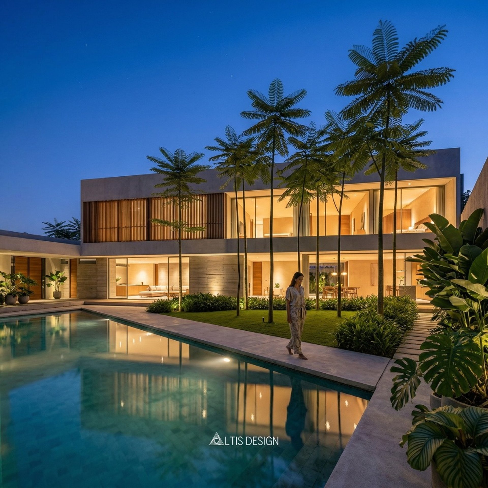 Jasa arsitektur & interior rumah mewah modern Jakarta, BSD, Serpong, PIK, Karawaci