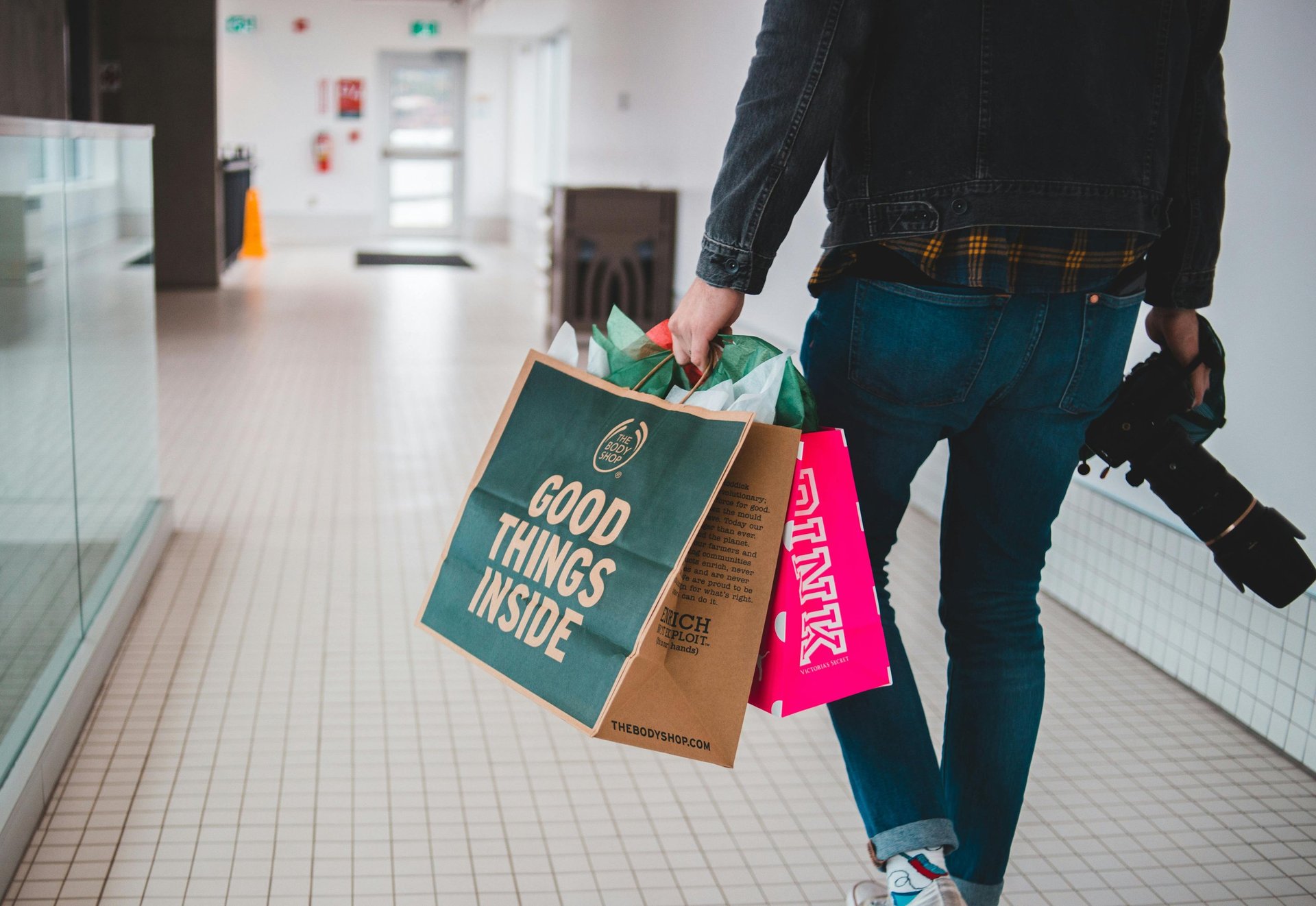 Hombre de compras