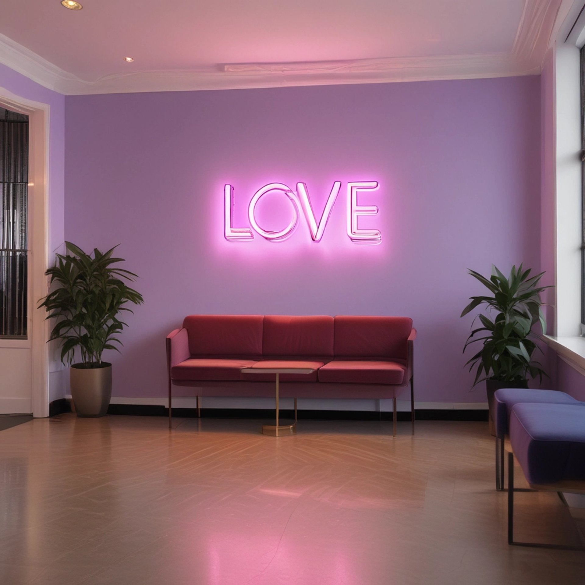 BooCue Love office wait area"
