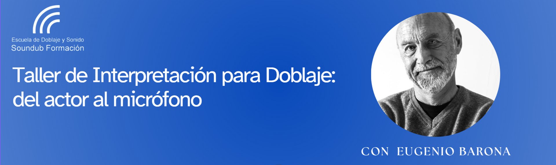 Taller de Interpretación de Ficción Sonora