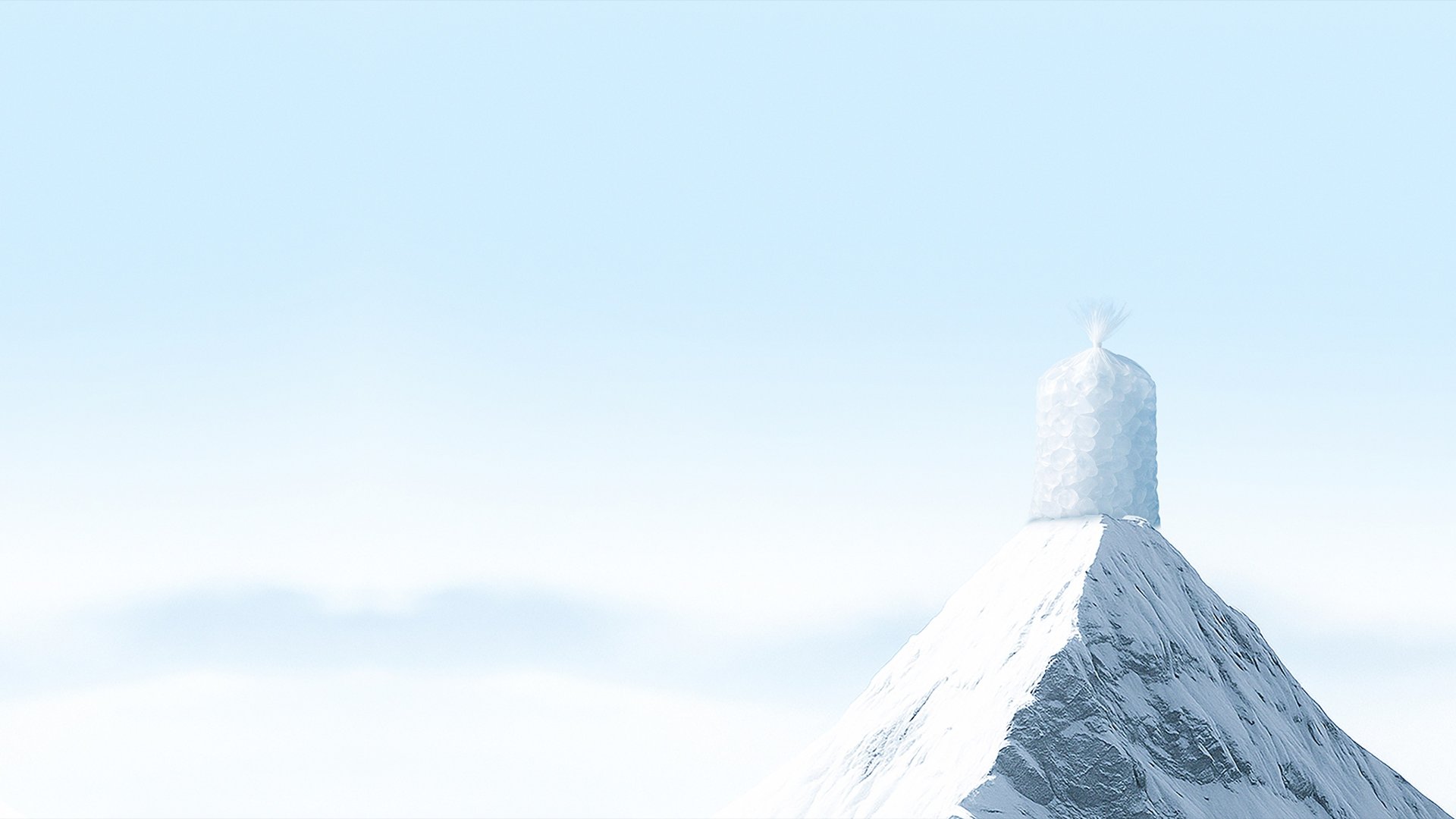 icebergs on body of water under blue and white sky at daytime