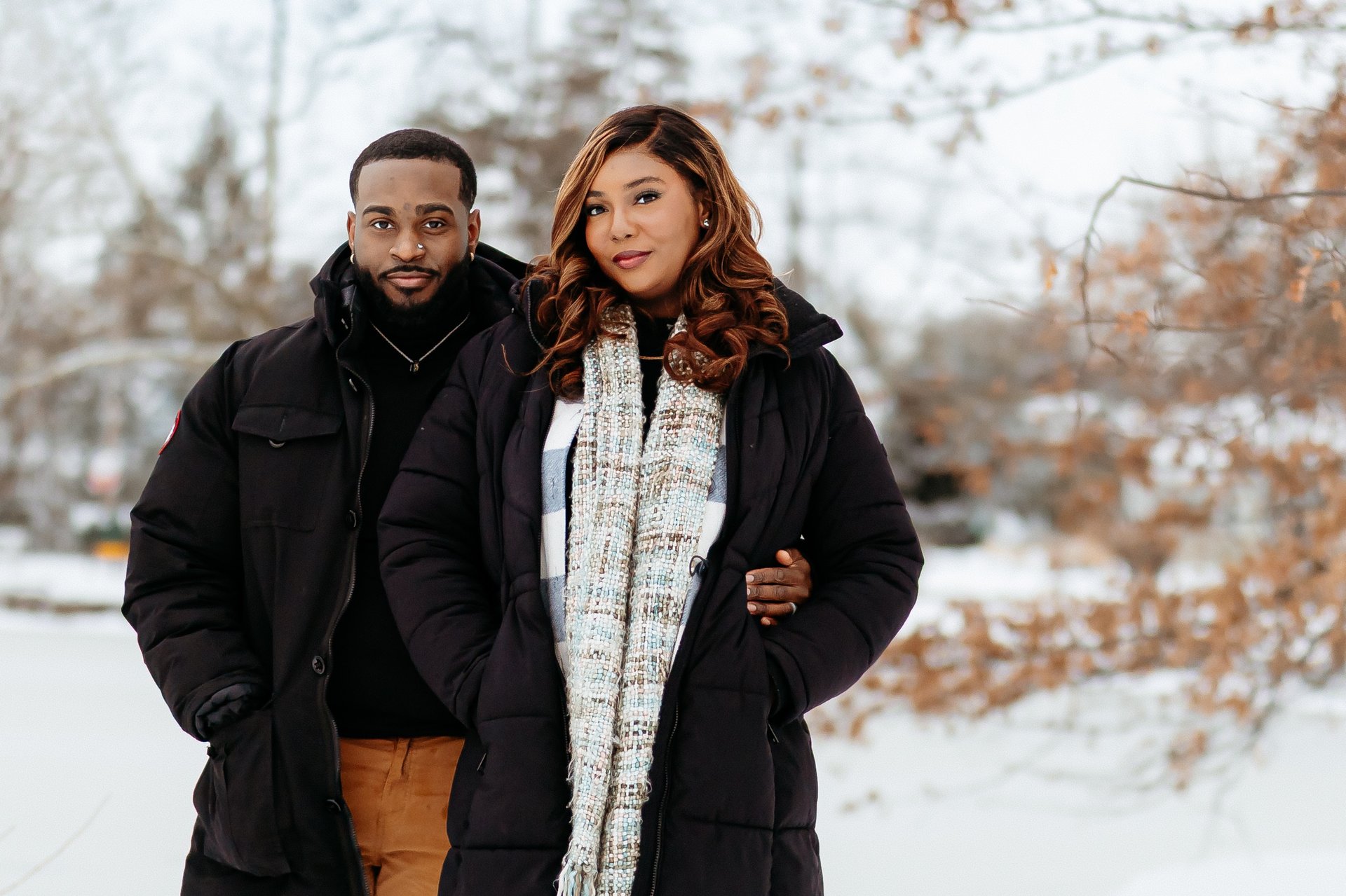 red and white umbrella on white table