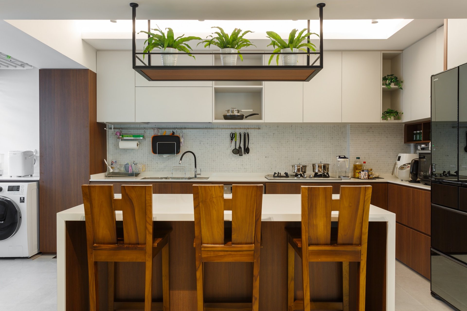 mountain range under blue sky