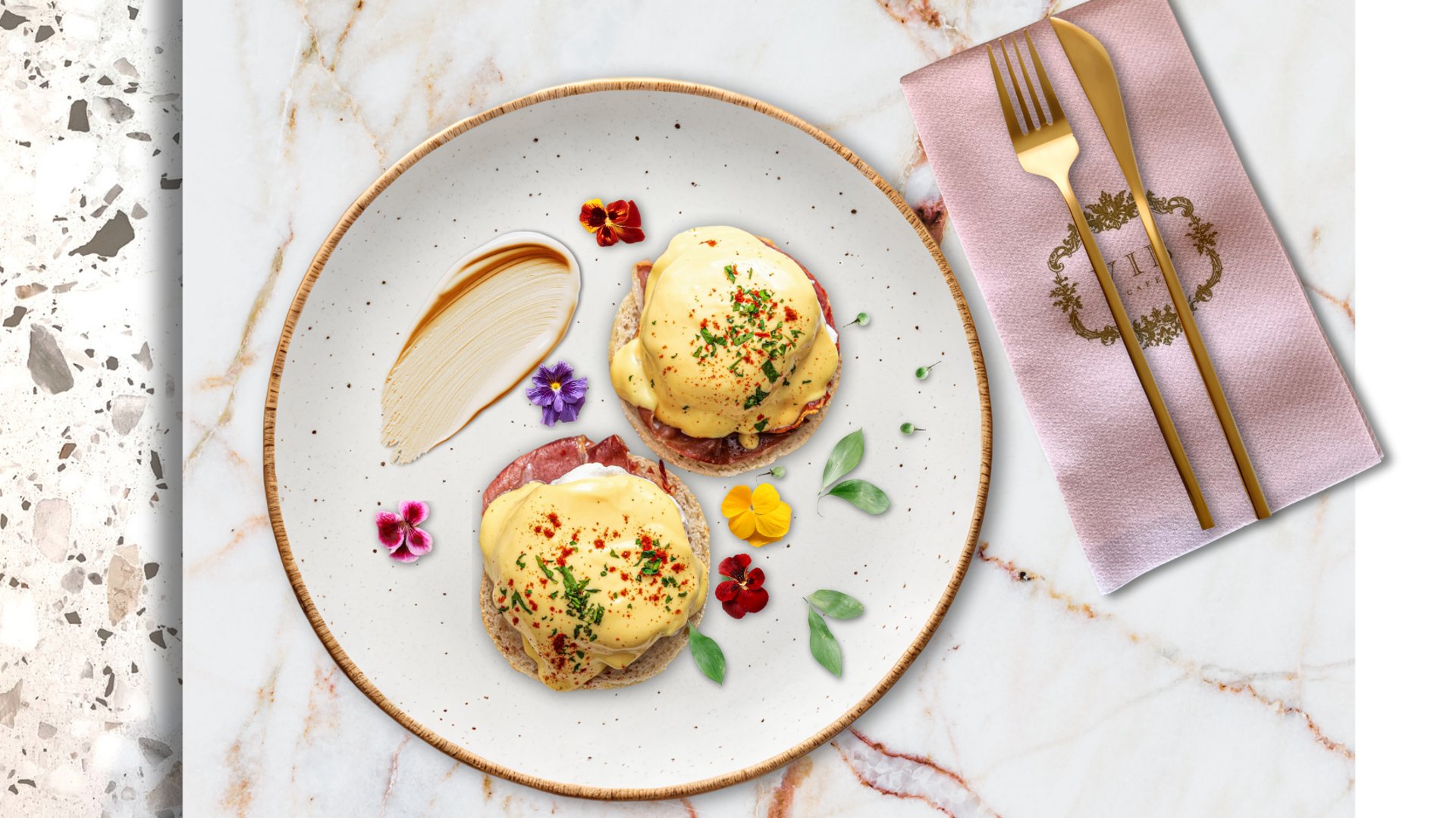 cup of coffee on saucer with teaspoon on pink tabletop