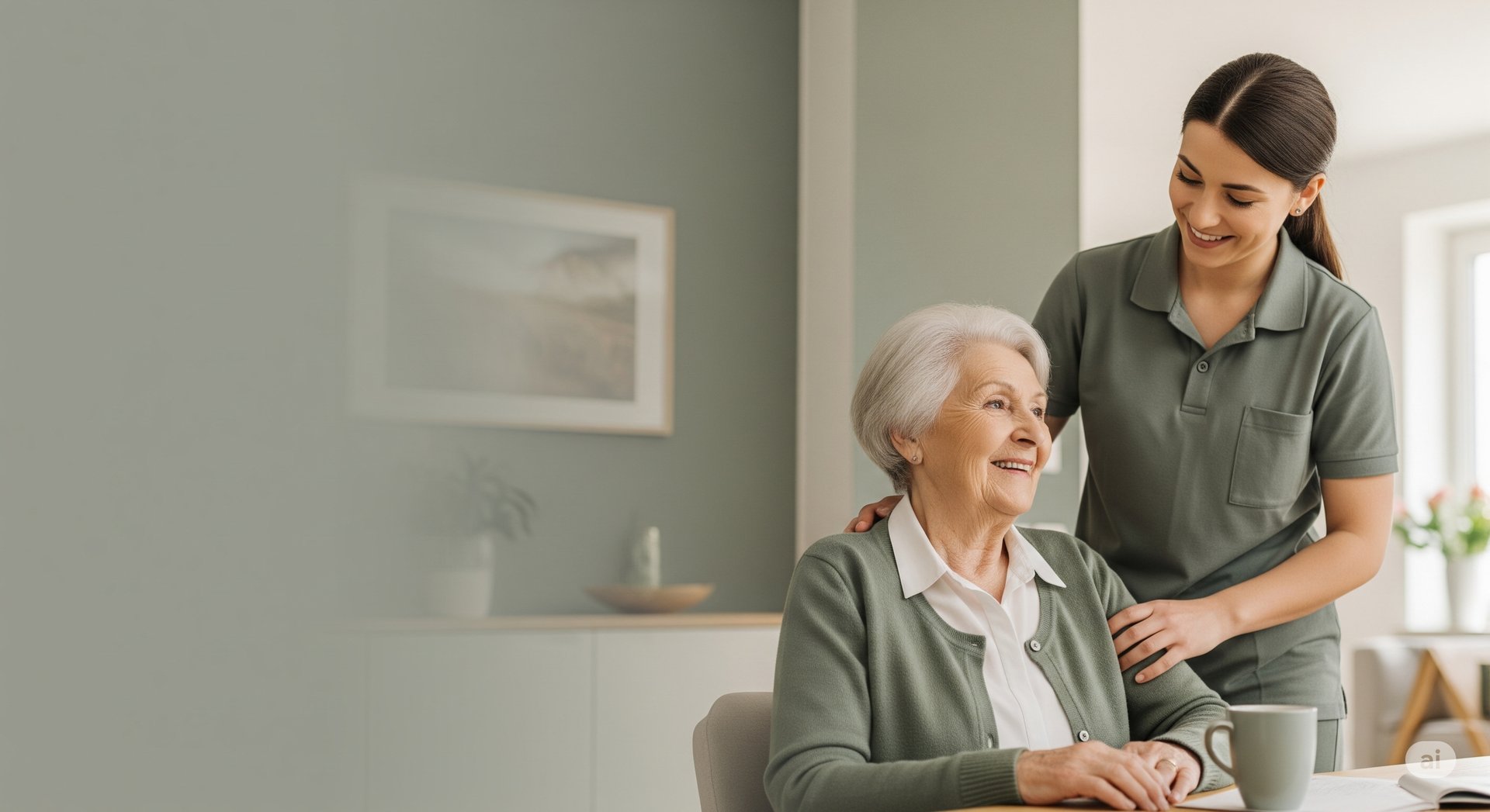 woman wearing gray long-sleeved shirt facing the sea